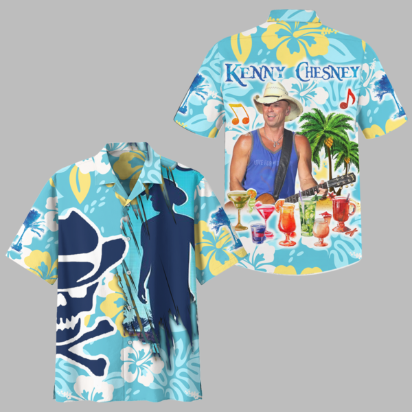 Kenny Chesney Music Button Down Shirt