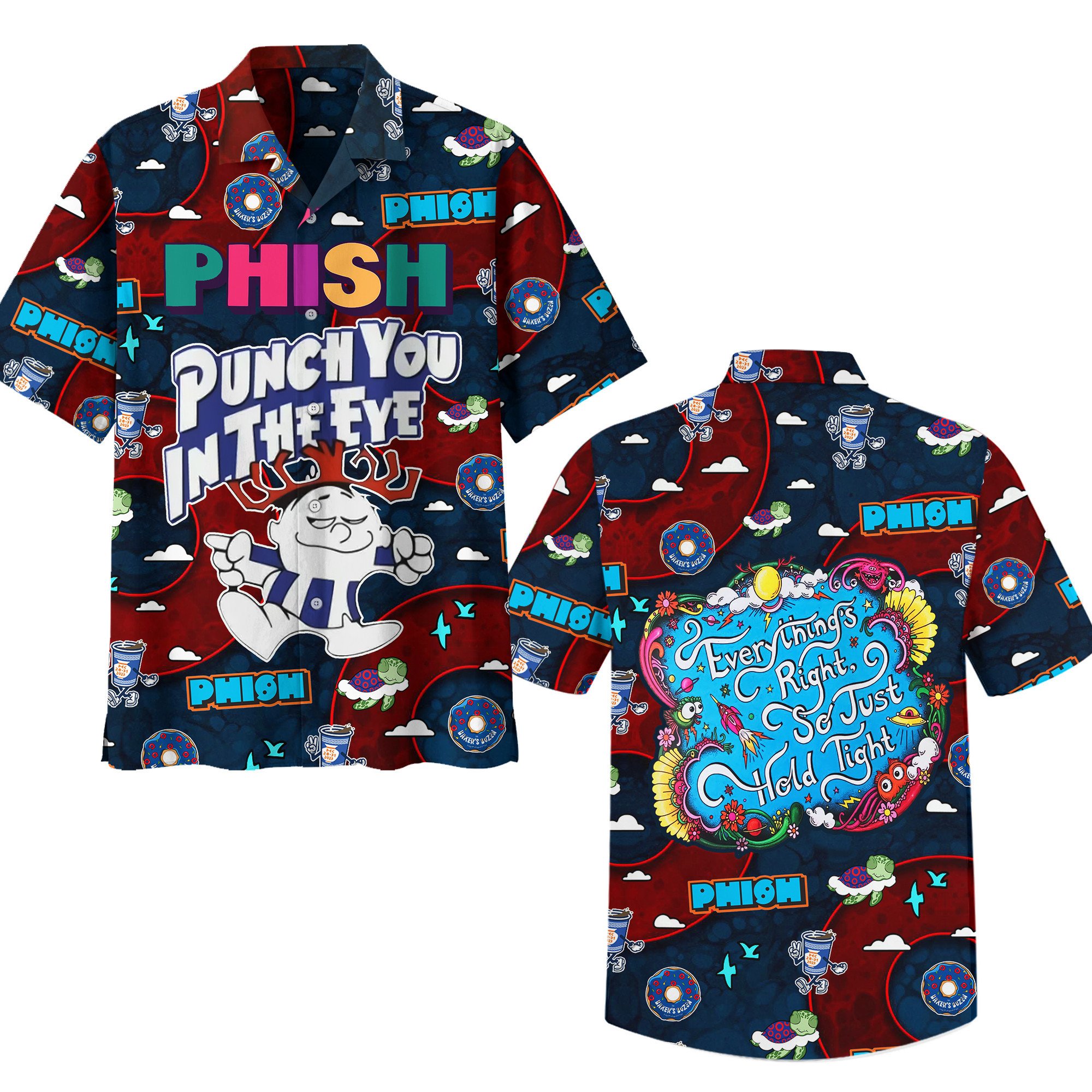 Phish Music Button Down Shirt