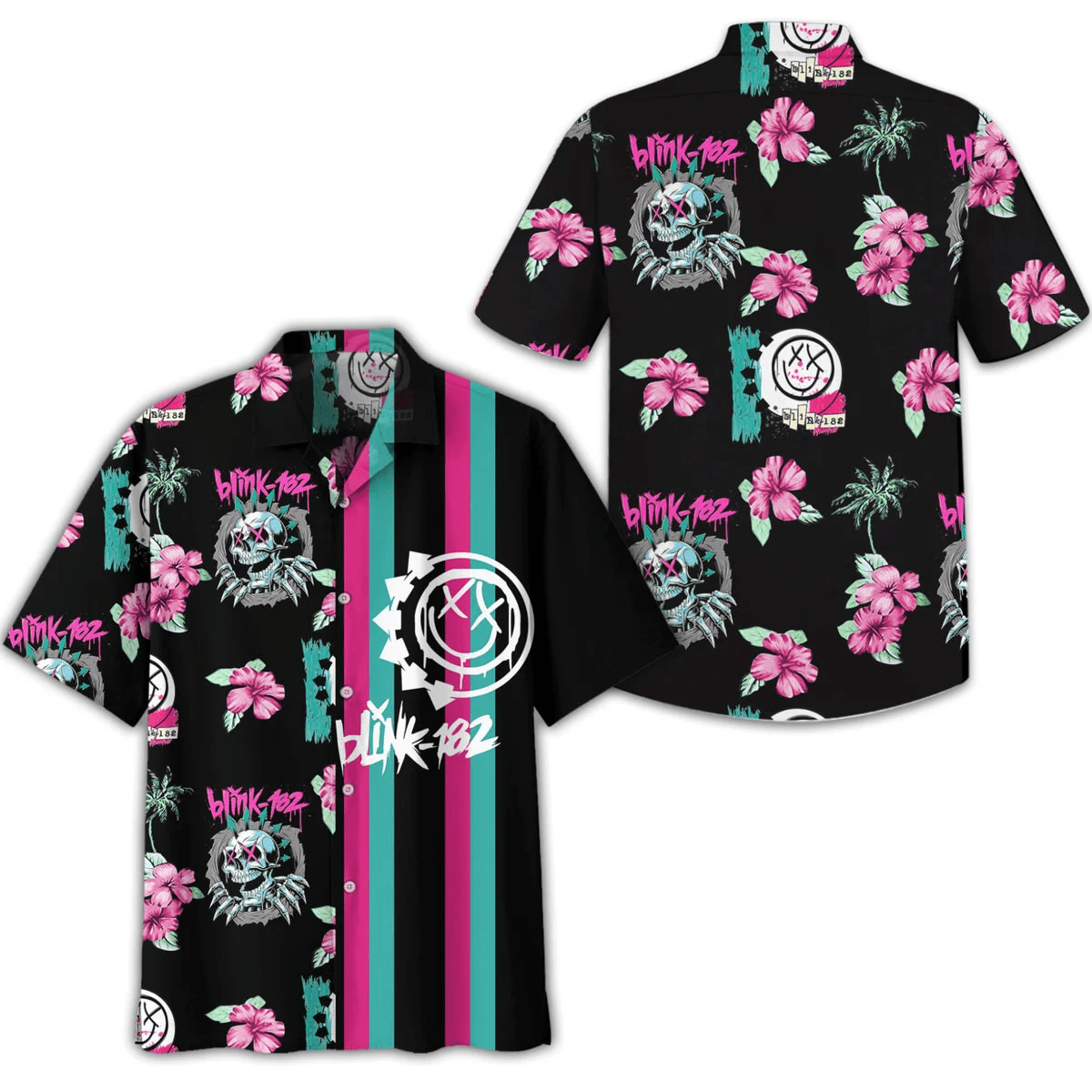 Blink-182Music Button Down Shirt