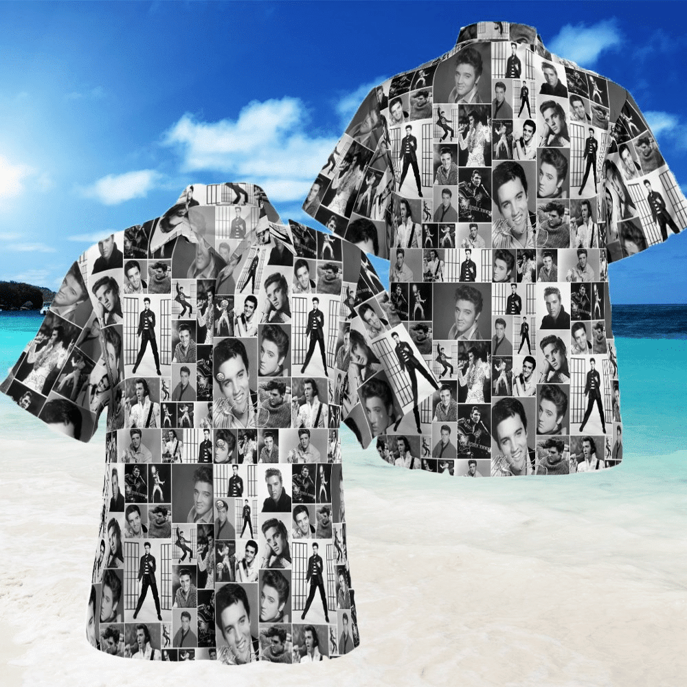 Elvis Presley Music Button Down Shirt