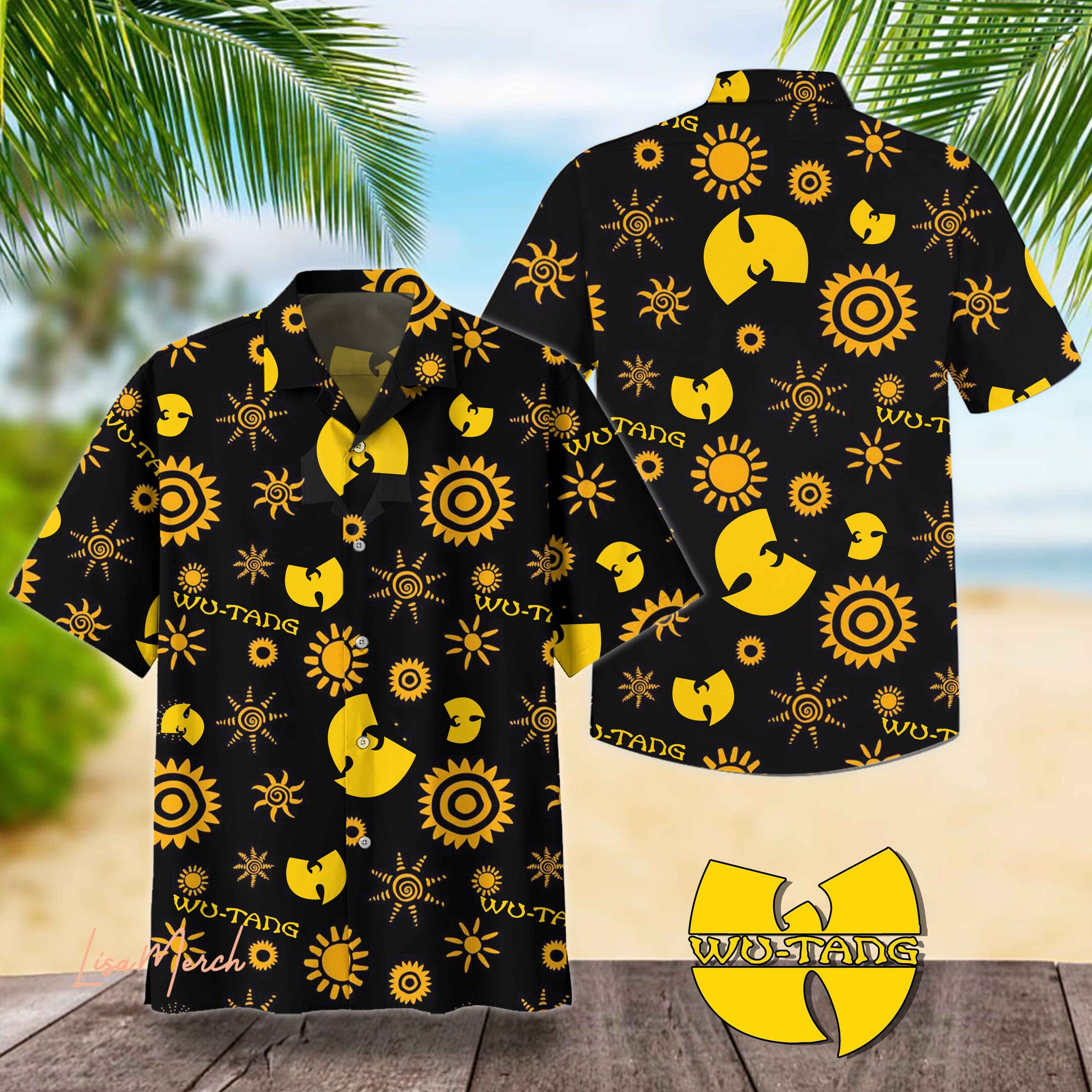 Wu-Tang Music Button Down Shirt