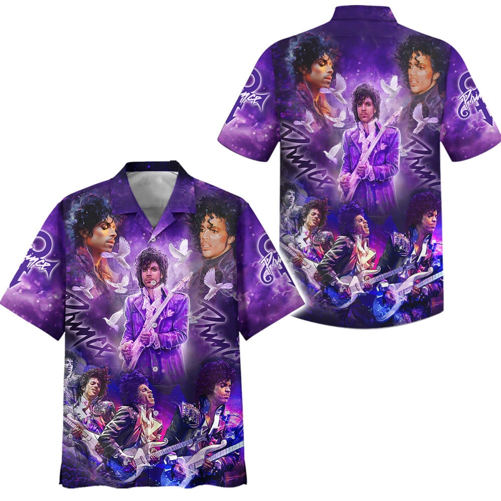 Prince Music Button Down Shirt