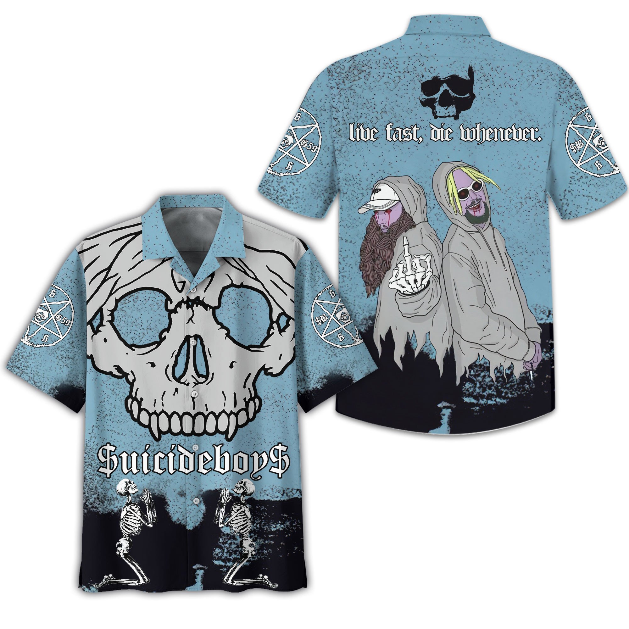 $Uicideboy$ Music Button Down Shirt