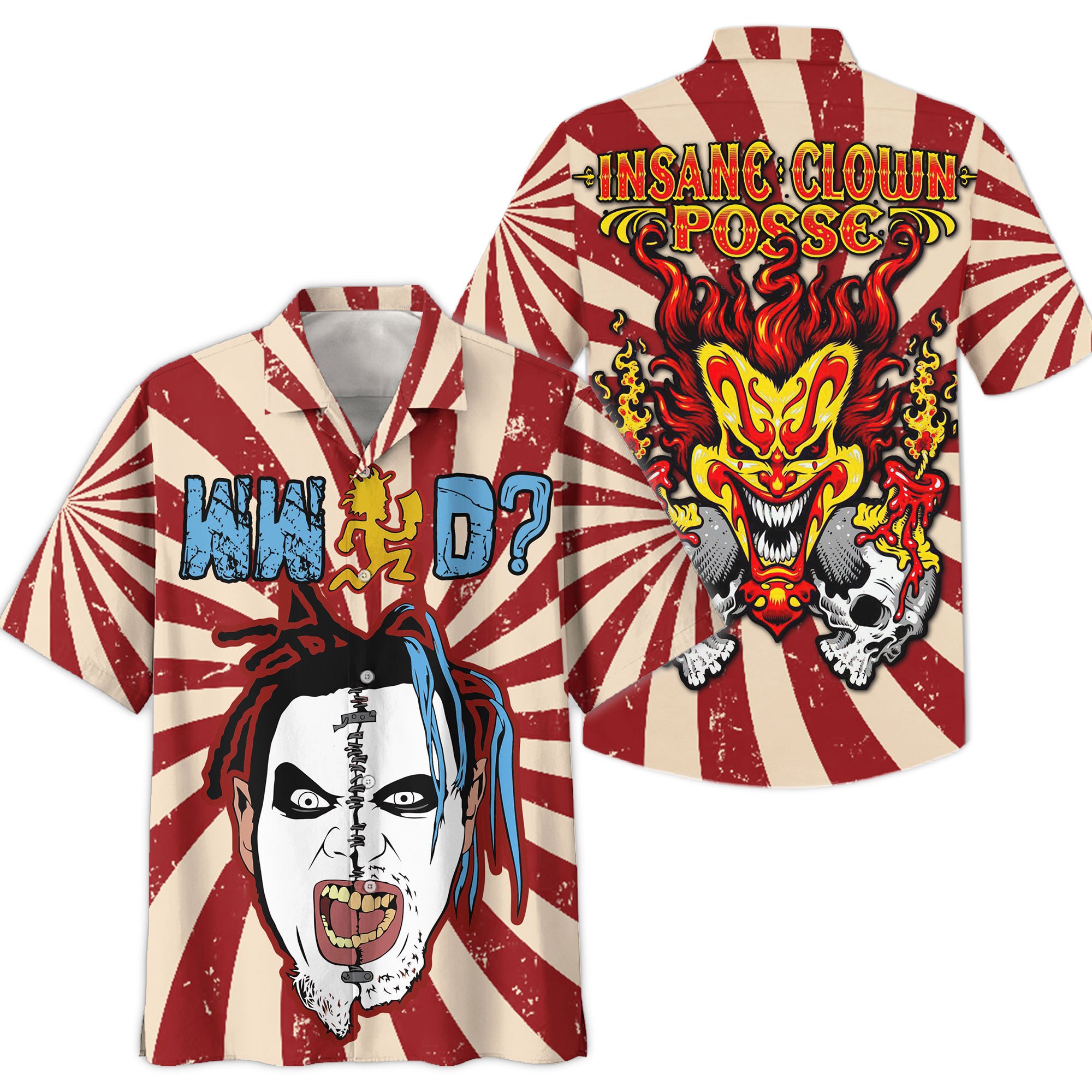 Insane Clown Posse Music Button Down Shirt