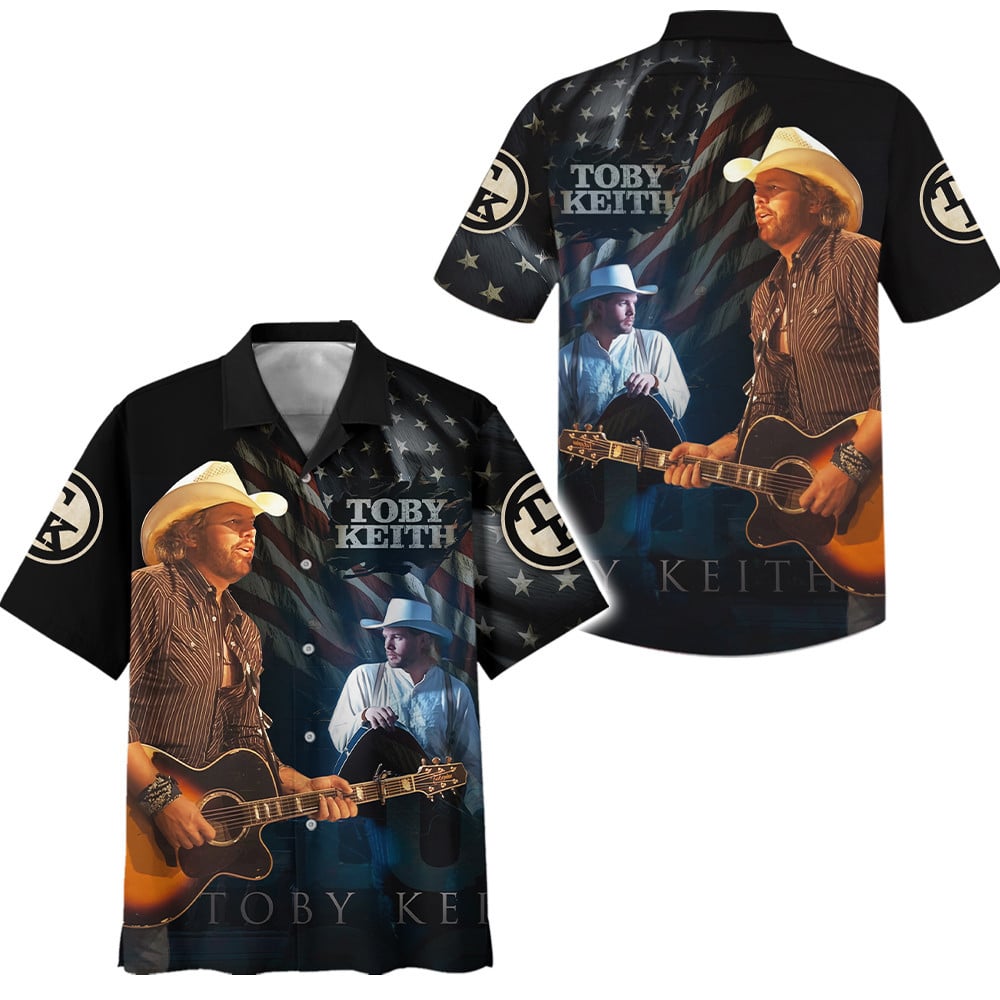 Toby Keith Music Button Down Shirt
