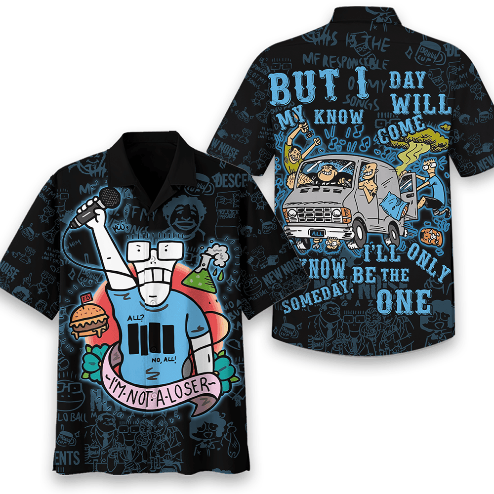Descendents I Not A Loser Music Button Down Shirt
