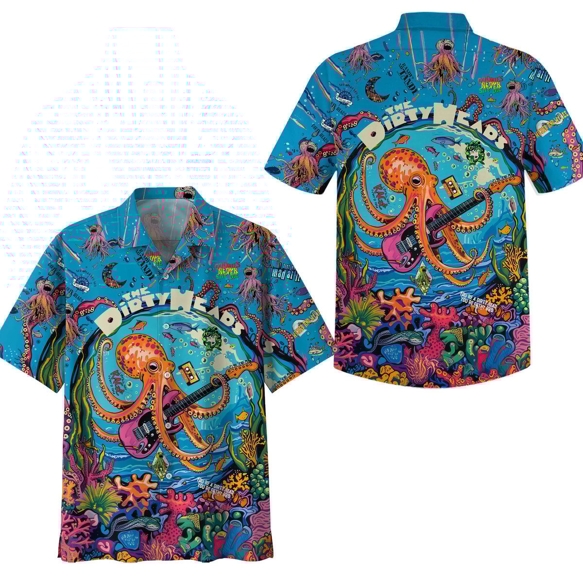 Dirty Heads Music Button Down Shirt