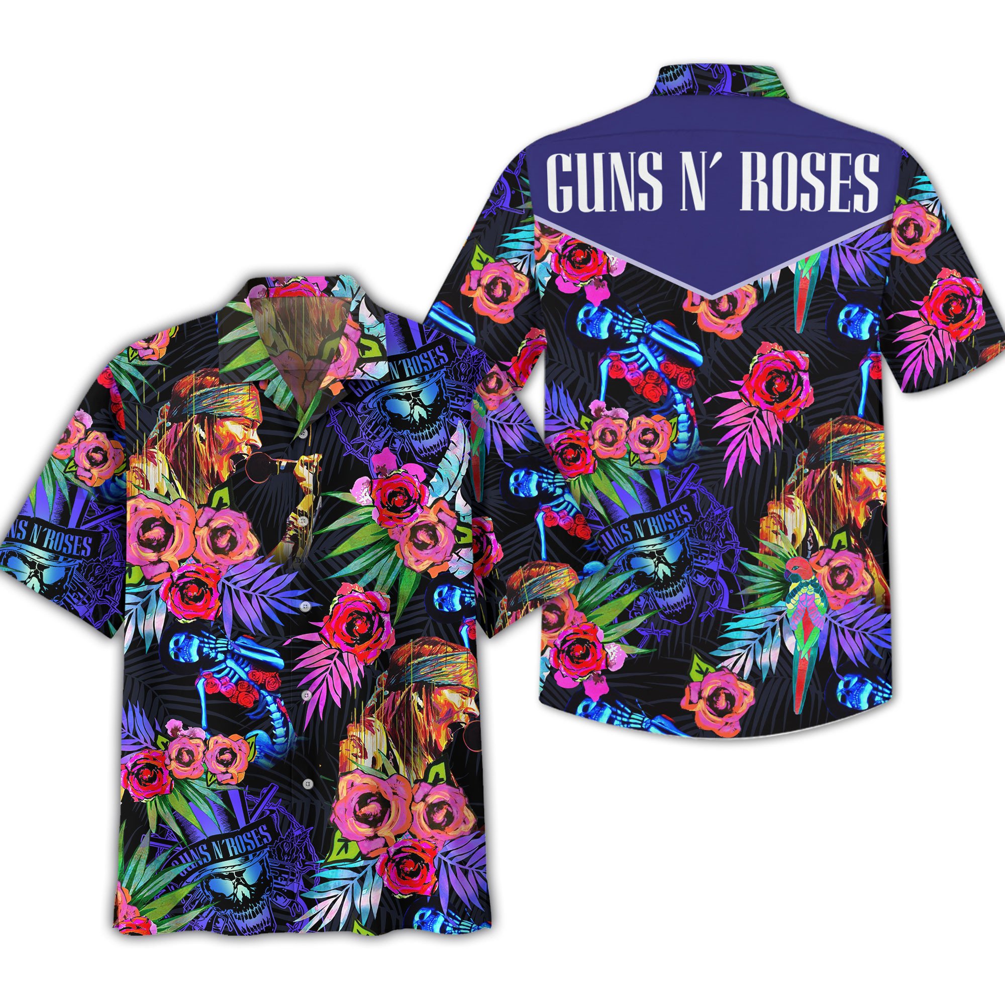 Guns N?Roses Music Button Down Shirt