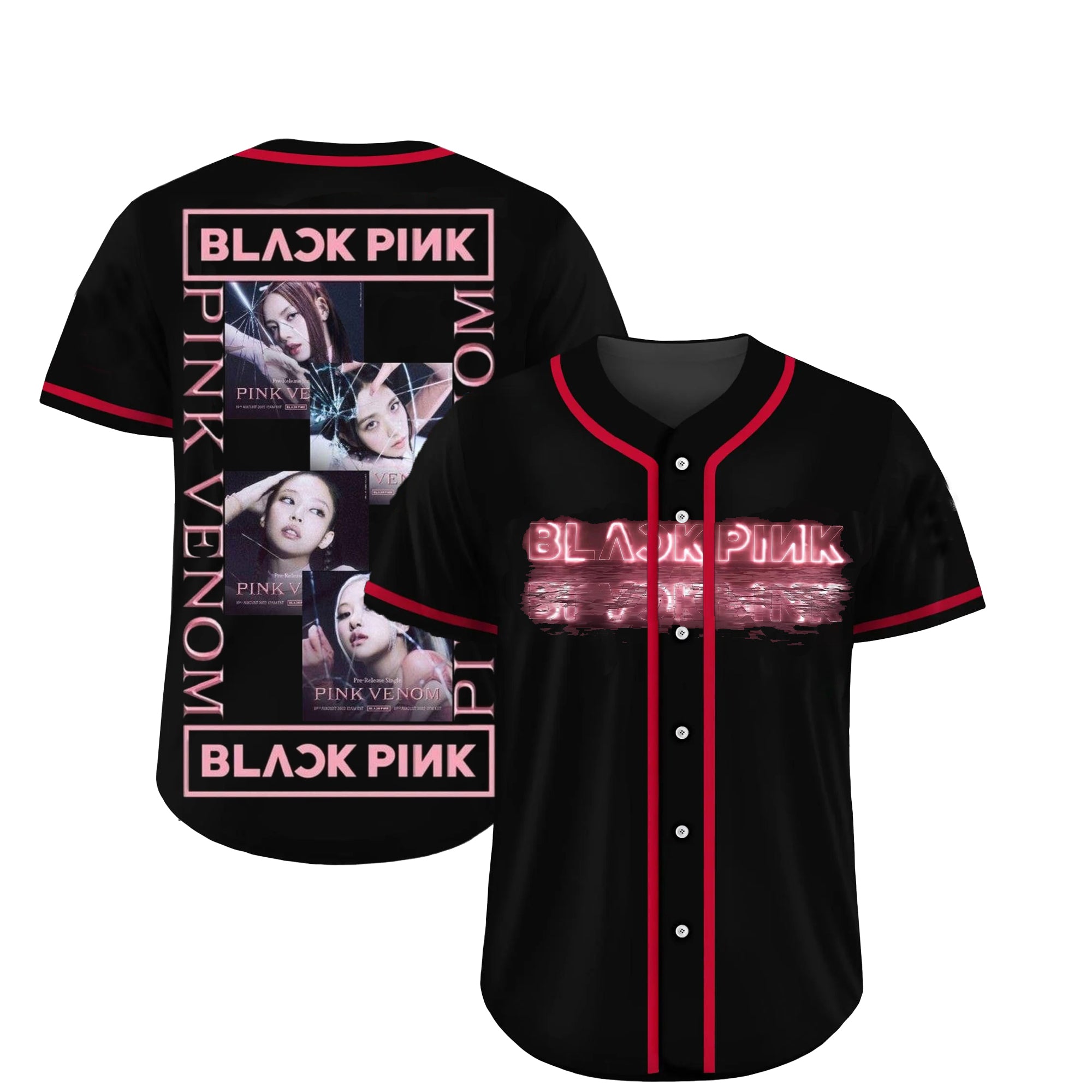 Blackpink Deadline Tour Personalized Baseball Jersey For Fans