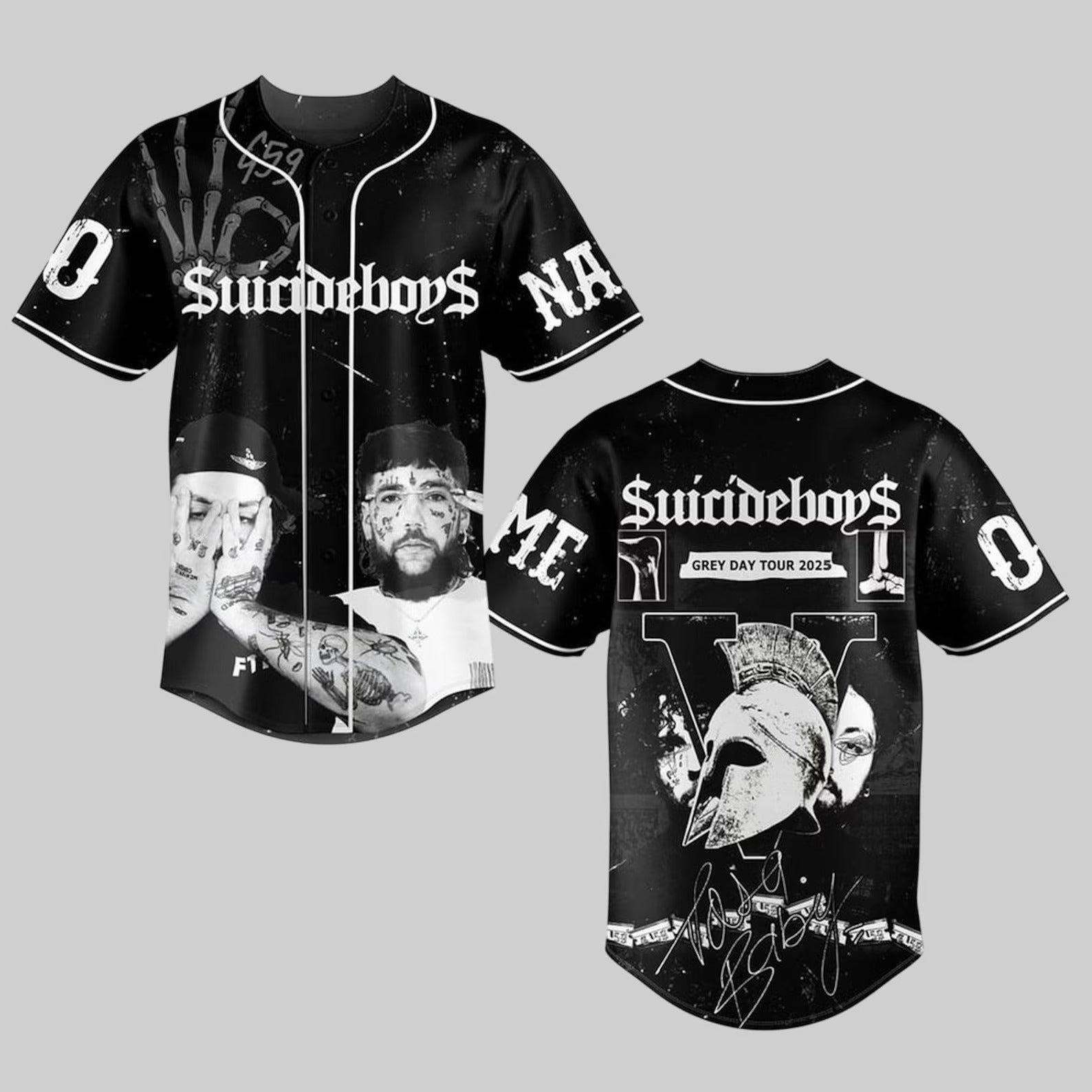 Suicideboy G59 Personalized Baseball Jersey For Fans