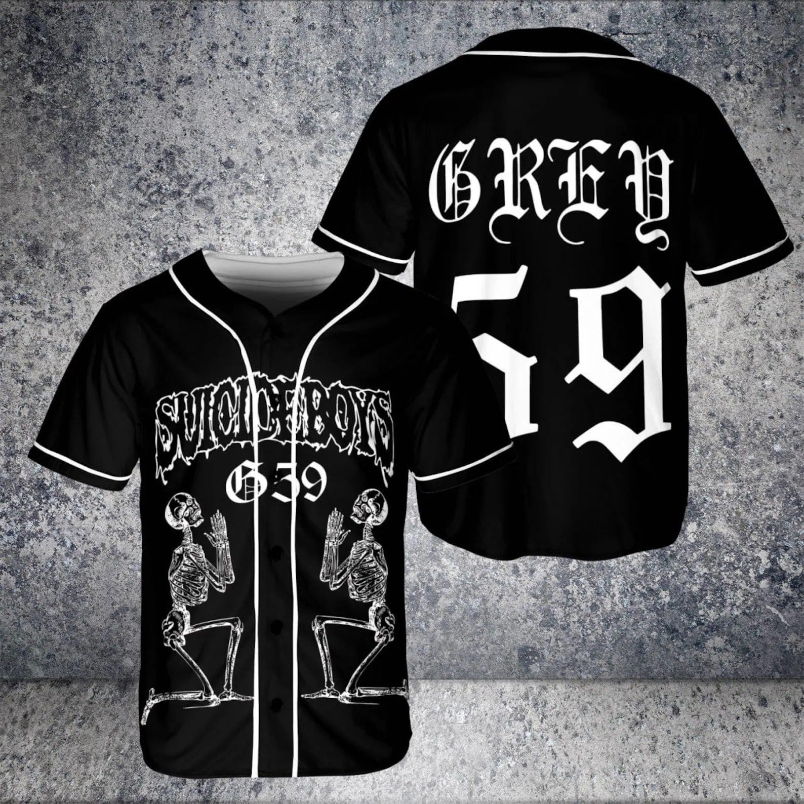 Suicideboy G59 Personalized Baseball Jersey For Fans