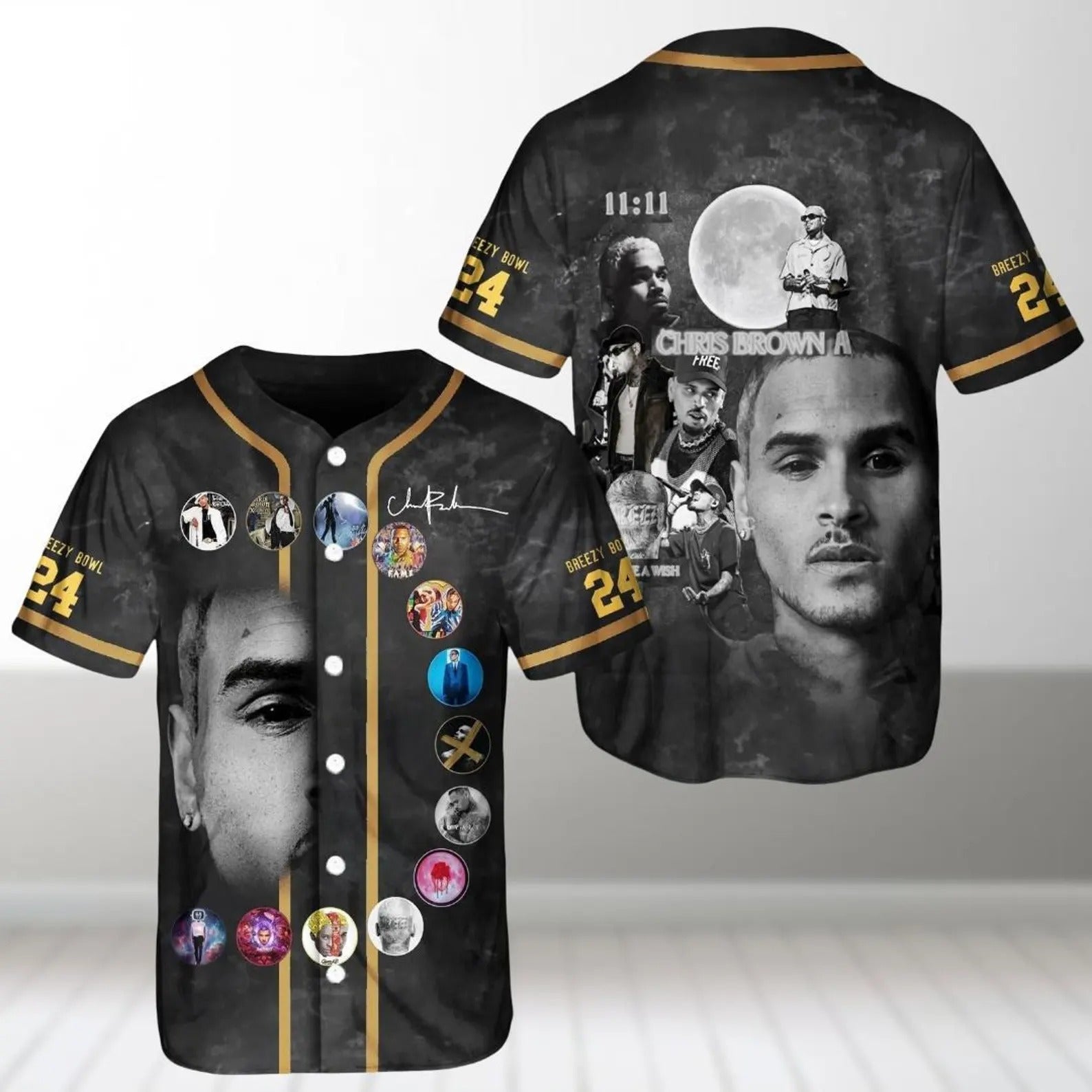 Chris Brown X Breezy Bowl Xx Personalized Baseball Jersey For Fans