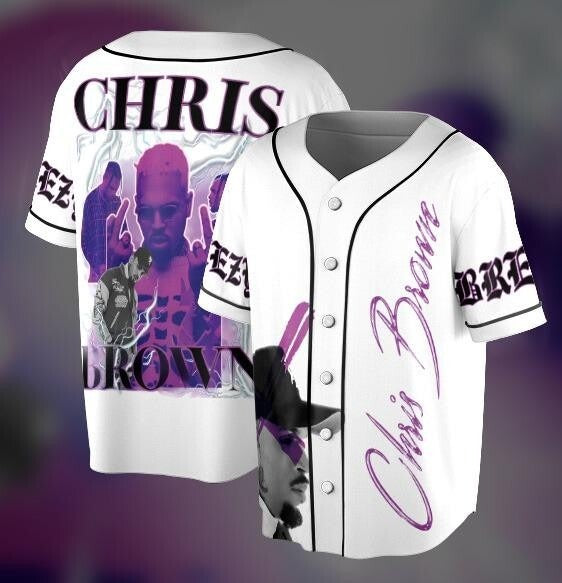 Chris Brown X Breezy Bowl Xx Personalized Baseball Jersey For Fans