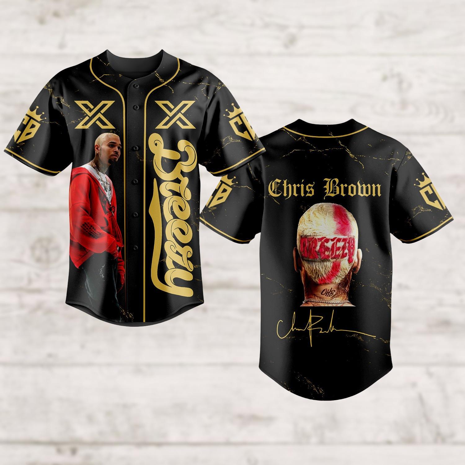 Chris Brown X Breezy Bowl Xx Personalized Baseball Jersey For Fans