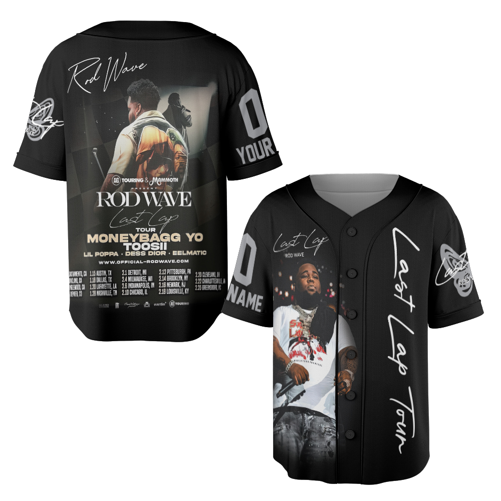 Rod Wave Personalized Baseball Jersey For Fans