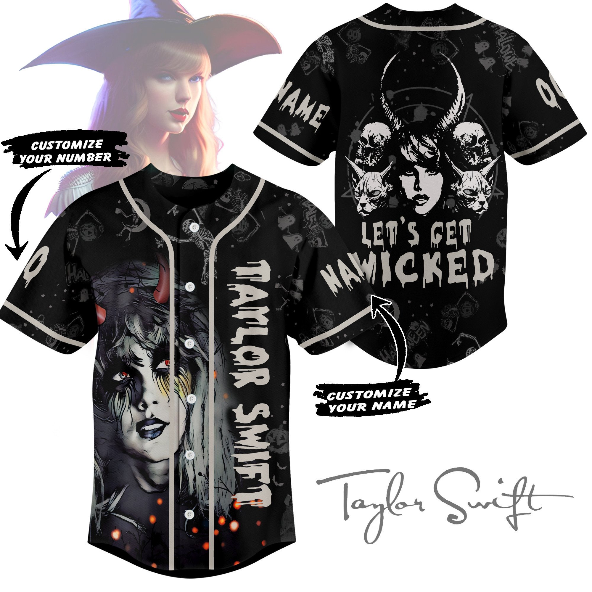 Taylor Swift Baseball Jersey For Fans
