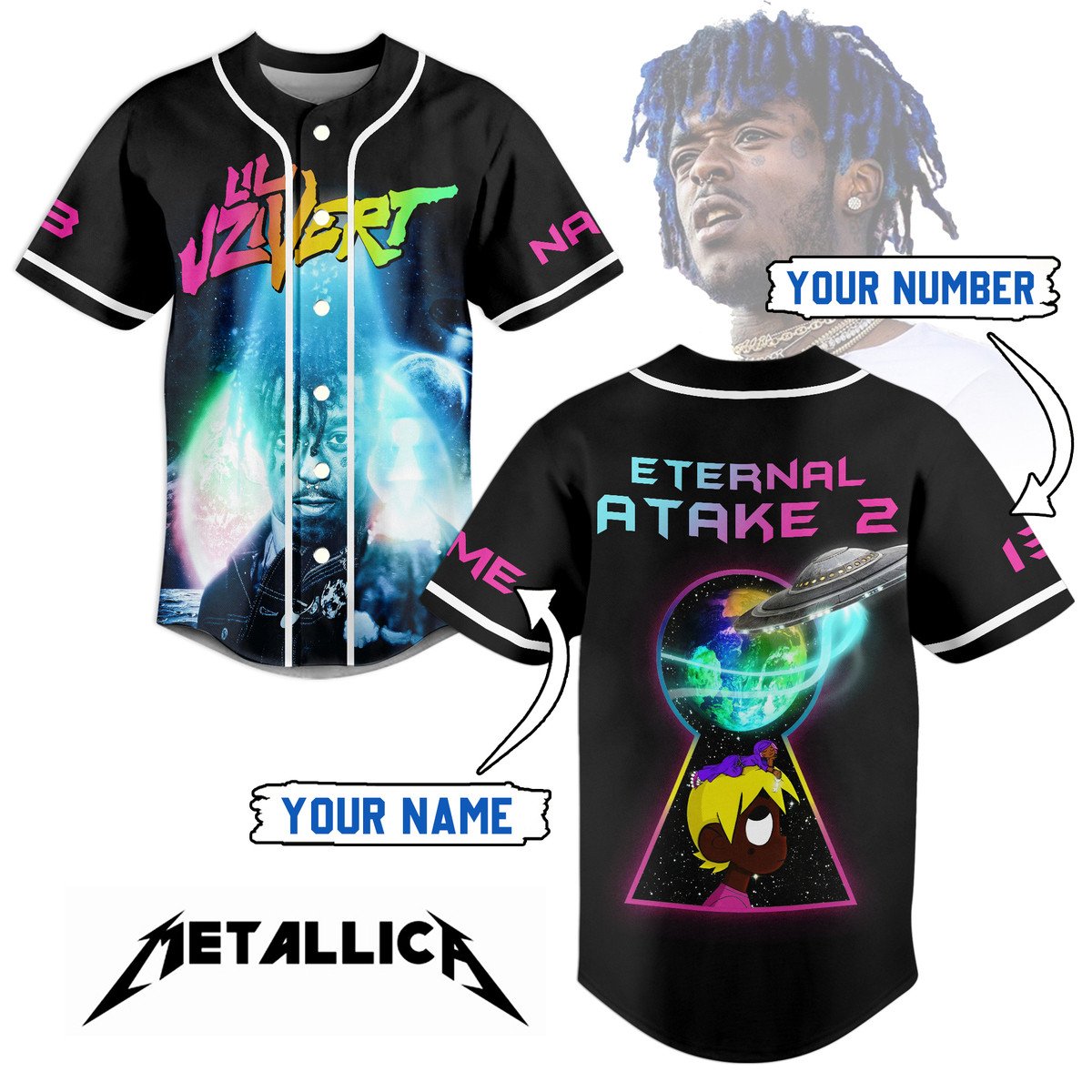 Lil Jon Vert Eternal Atake 2 Baseball Jersey For Fans