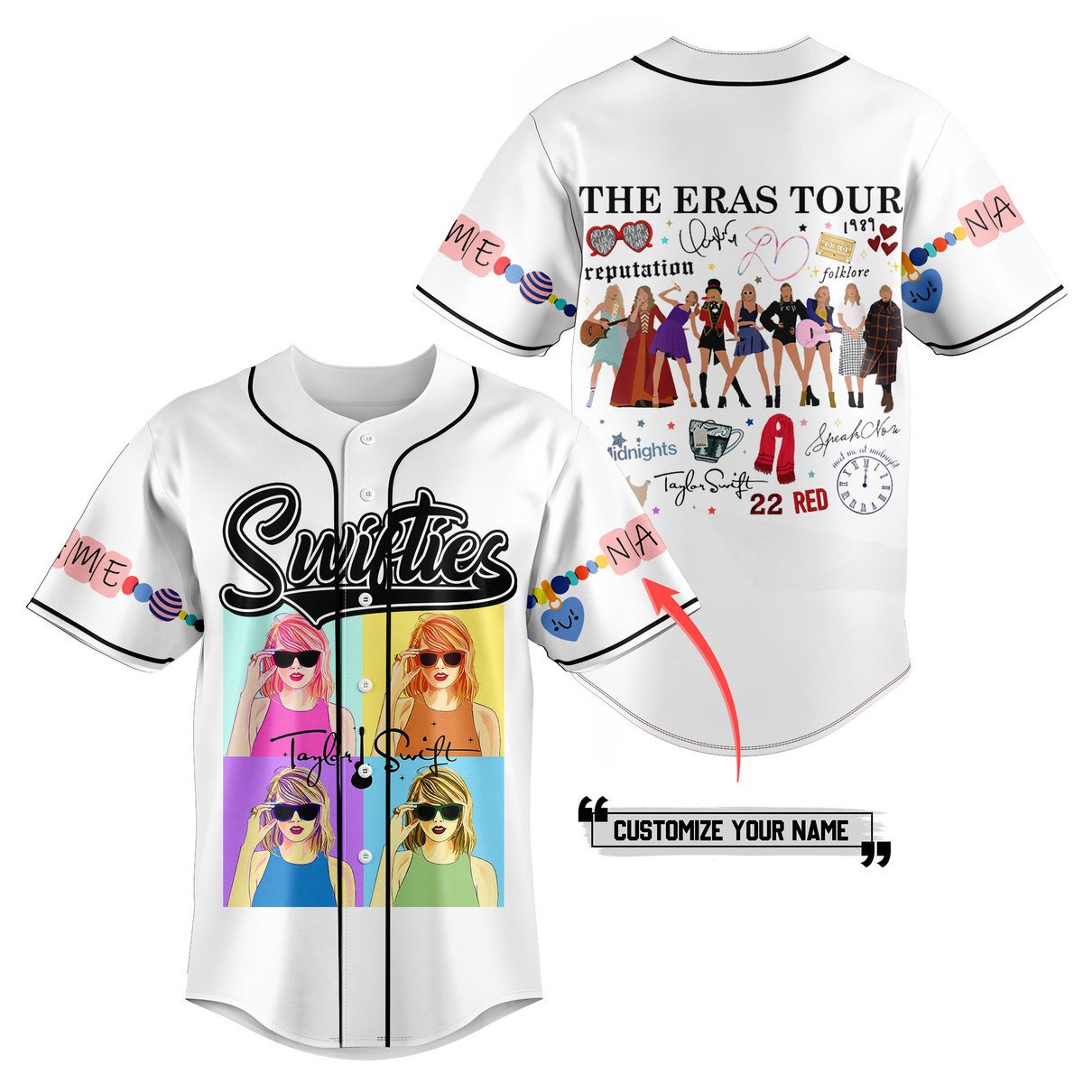 Swifties Baseball Jersey For Fans