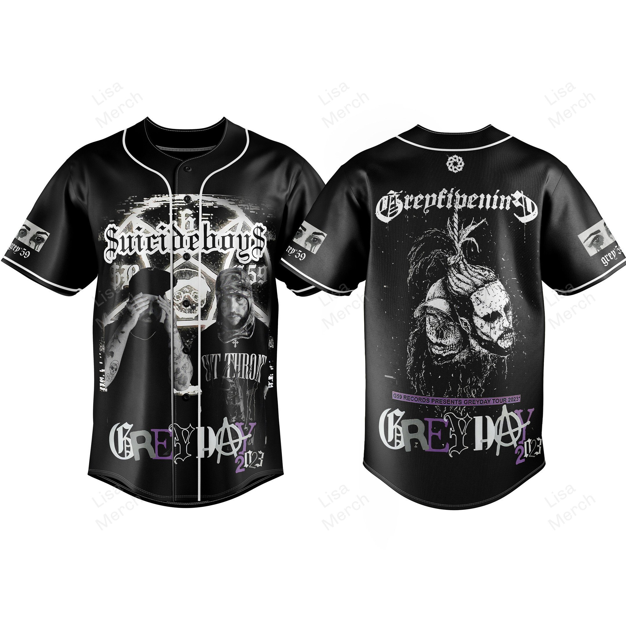 Suicideboys Baseball Jersey For Fans