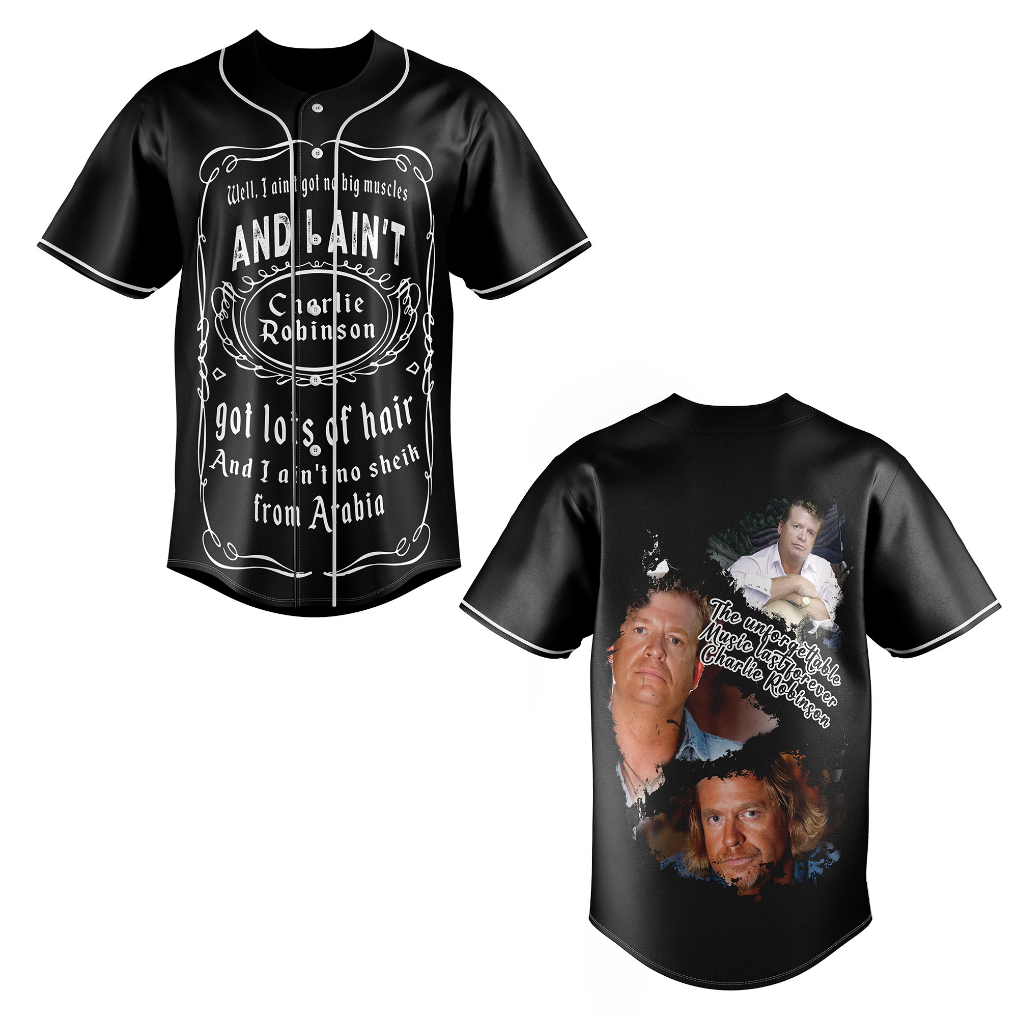 Charlie Robison Baseball Jersey For Fans