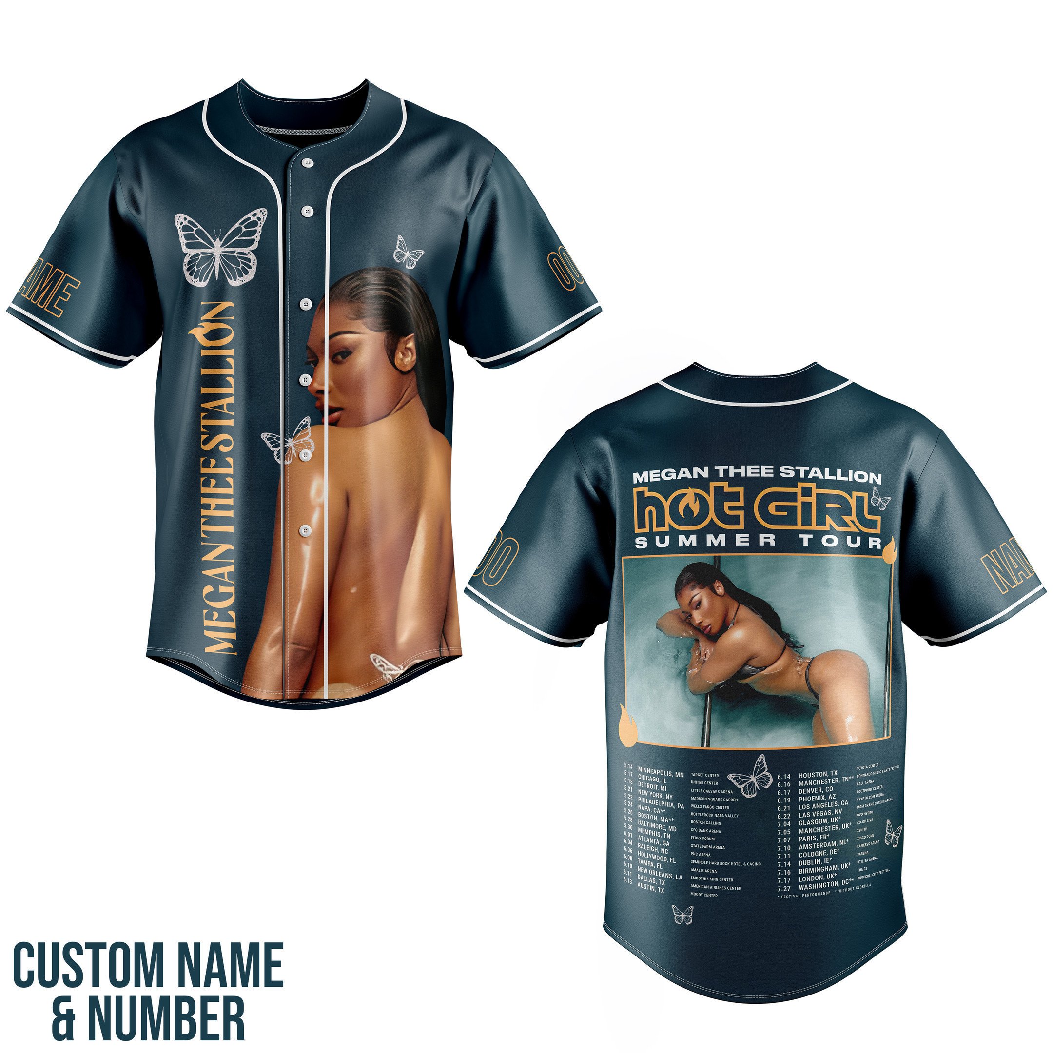 Megan Thee Stallion Baseball Jersey For Fans