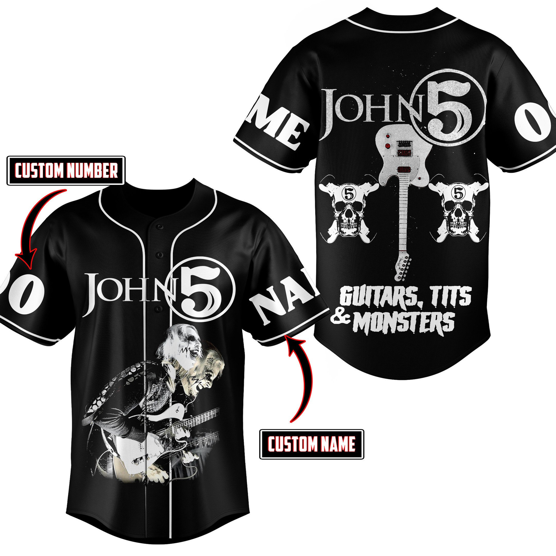 John 5 Baseball Jersey For Fans