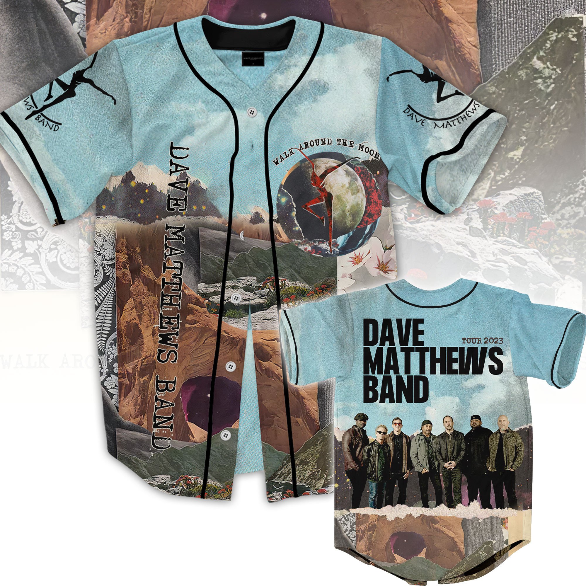 Dave Matthews Band Baseball Jersey For Fans
