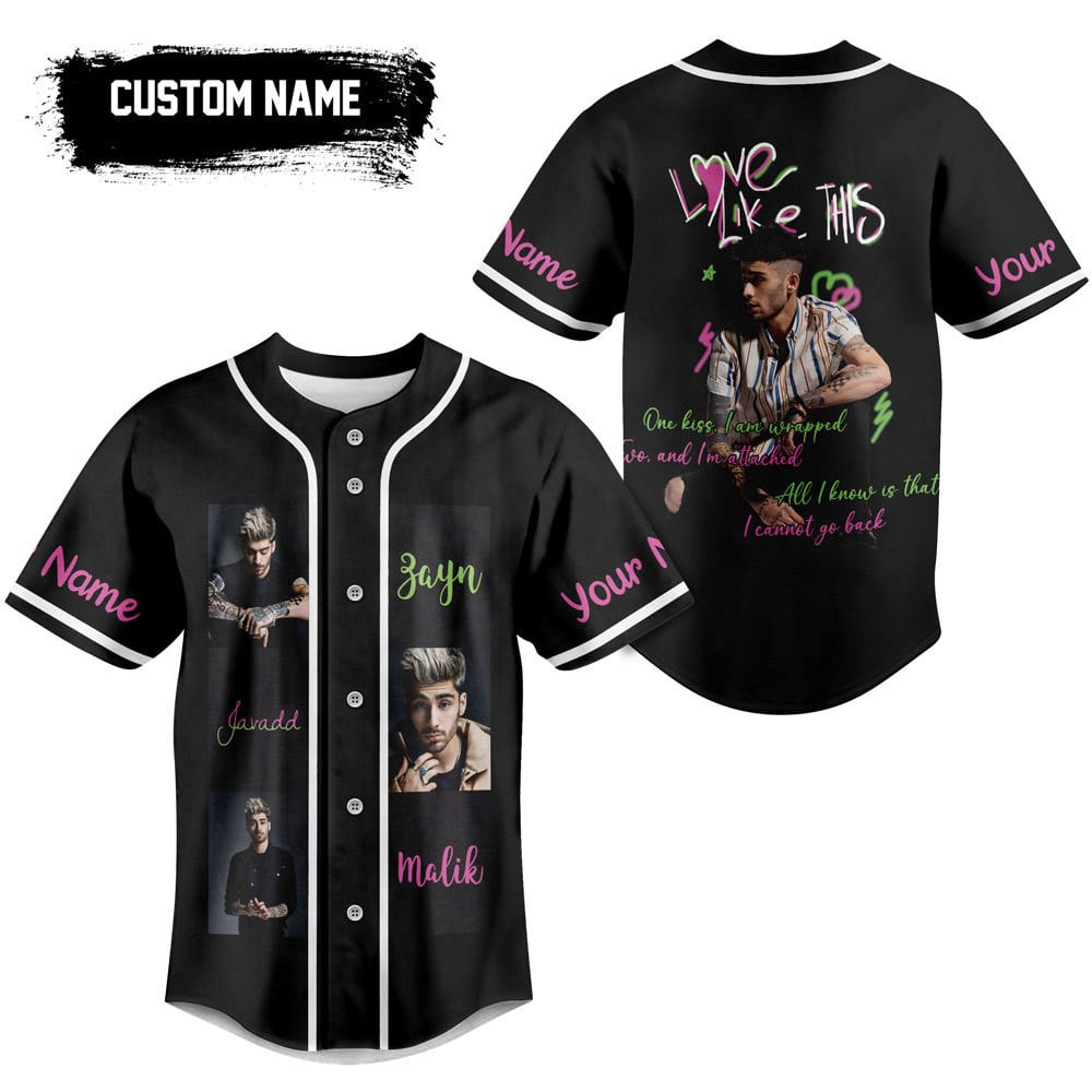 Love Like This Zayn Baseball Jersey For Fans
