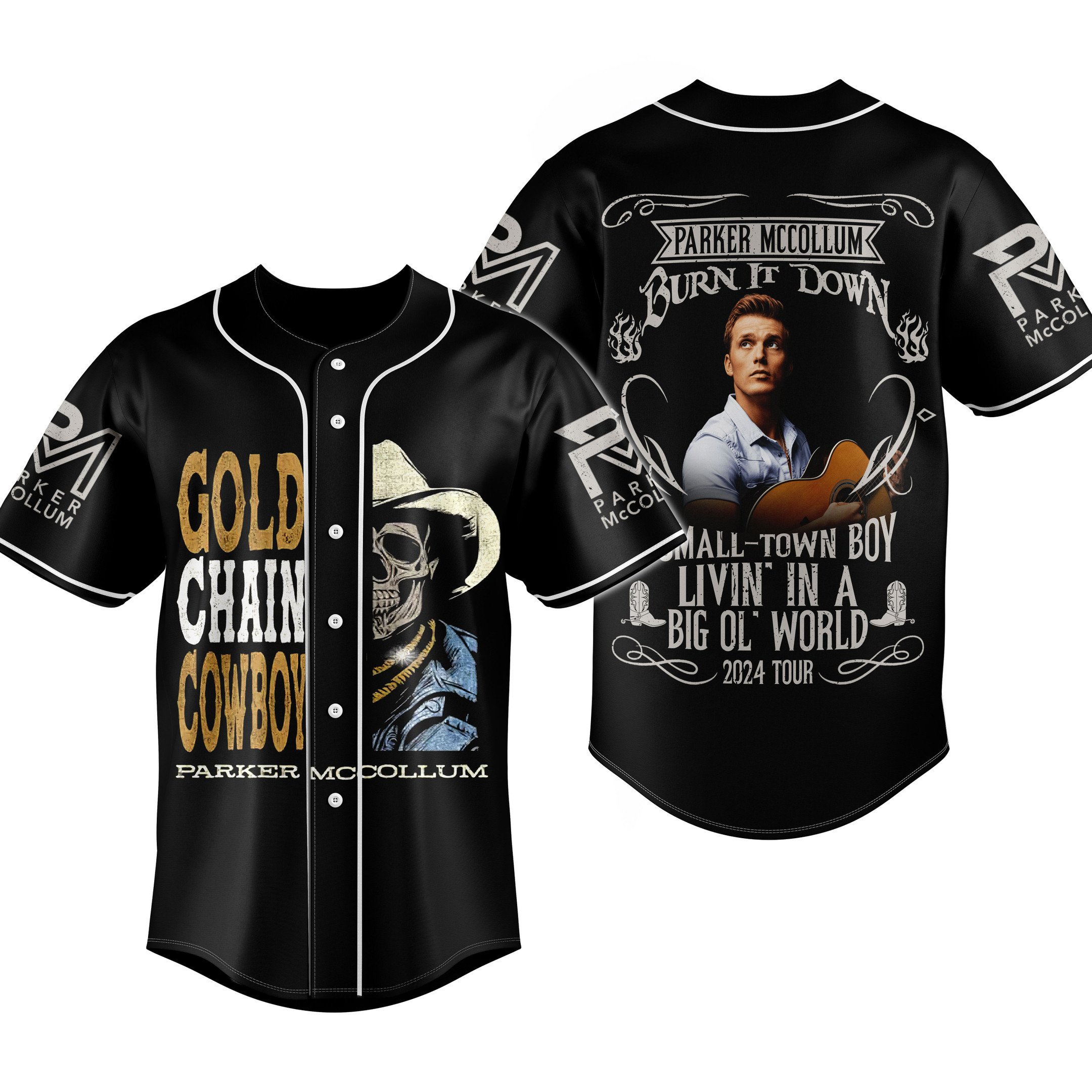 Parker Mccollum Baseball Jersey For Fans