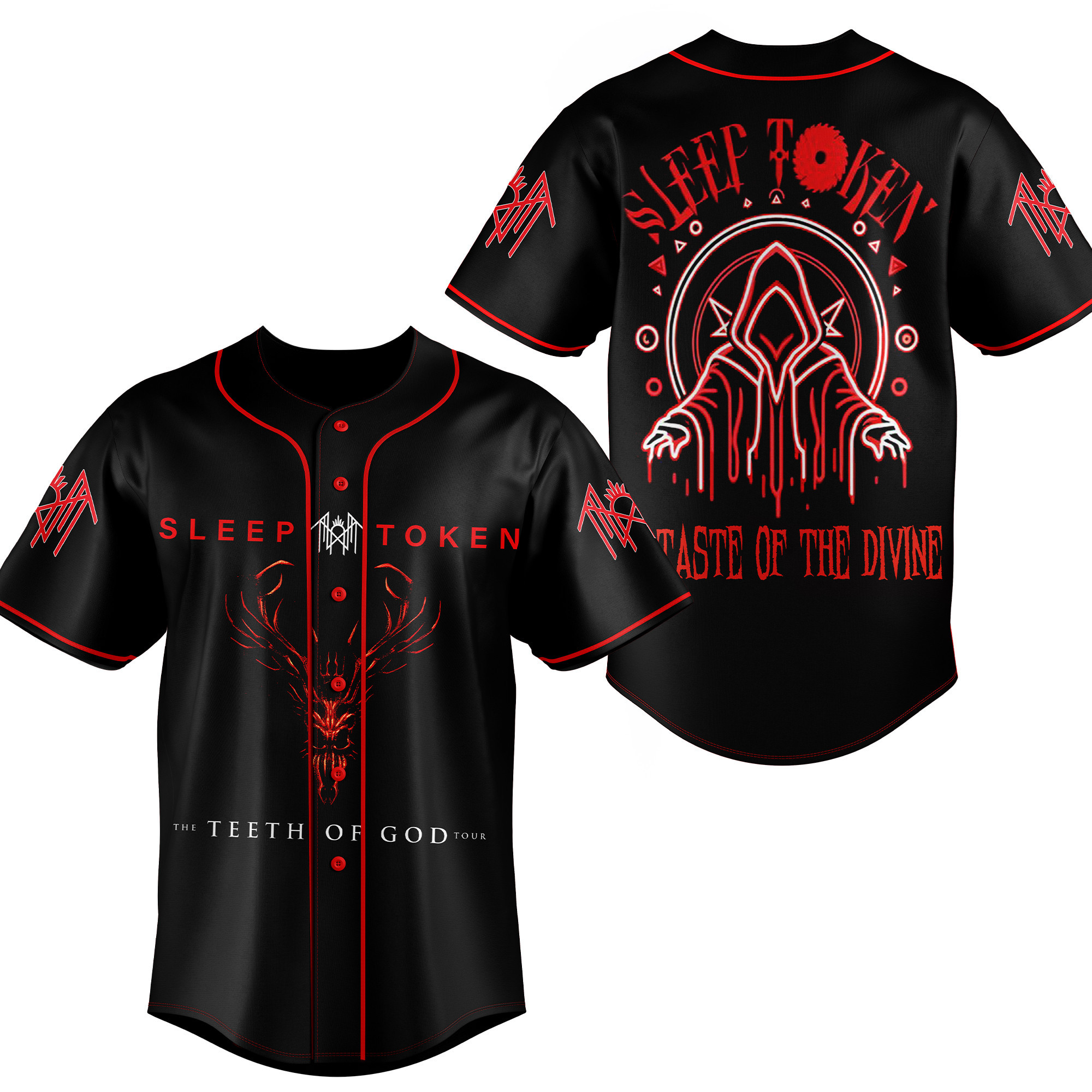 Sleep Token Baseball Jersey For Fans
