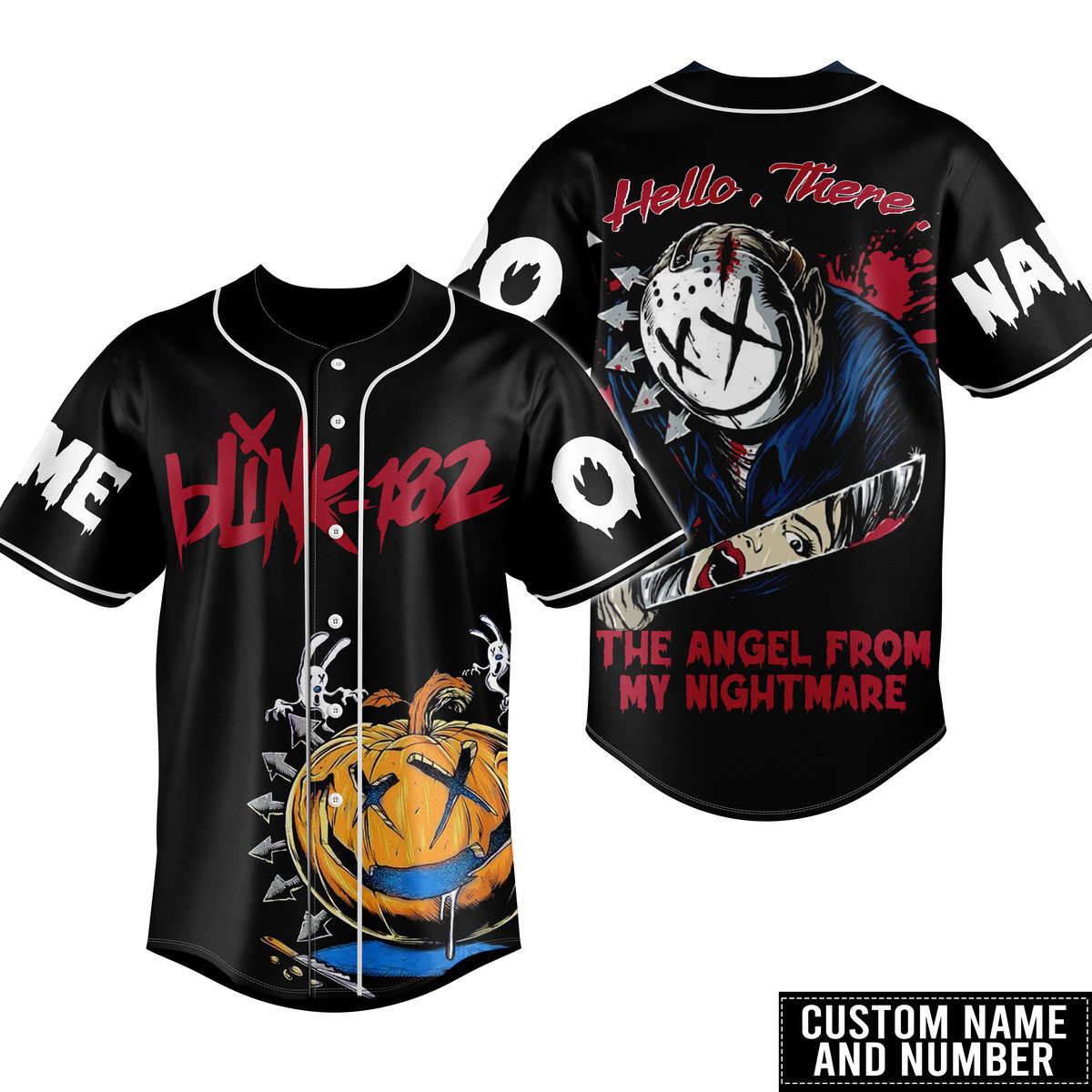 Blink 182Baseball Jersey For Fans