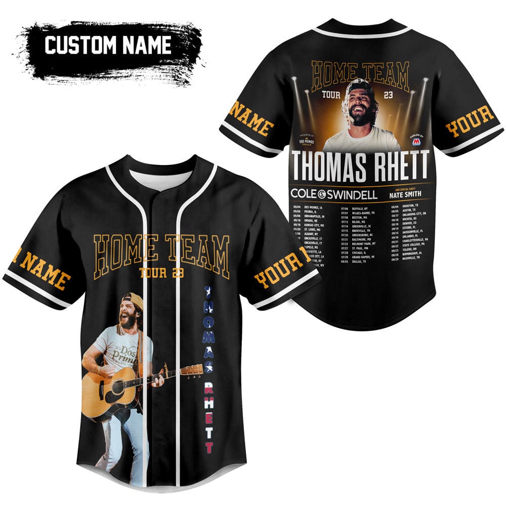 Thomas Rhett Baseball Jersey For Fans