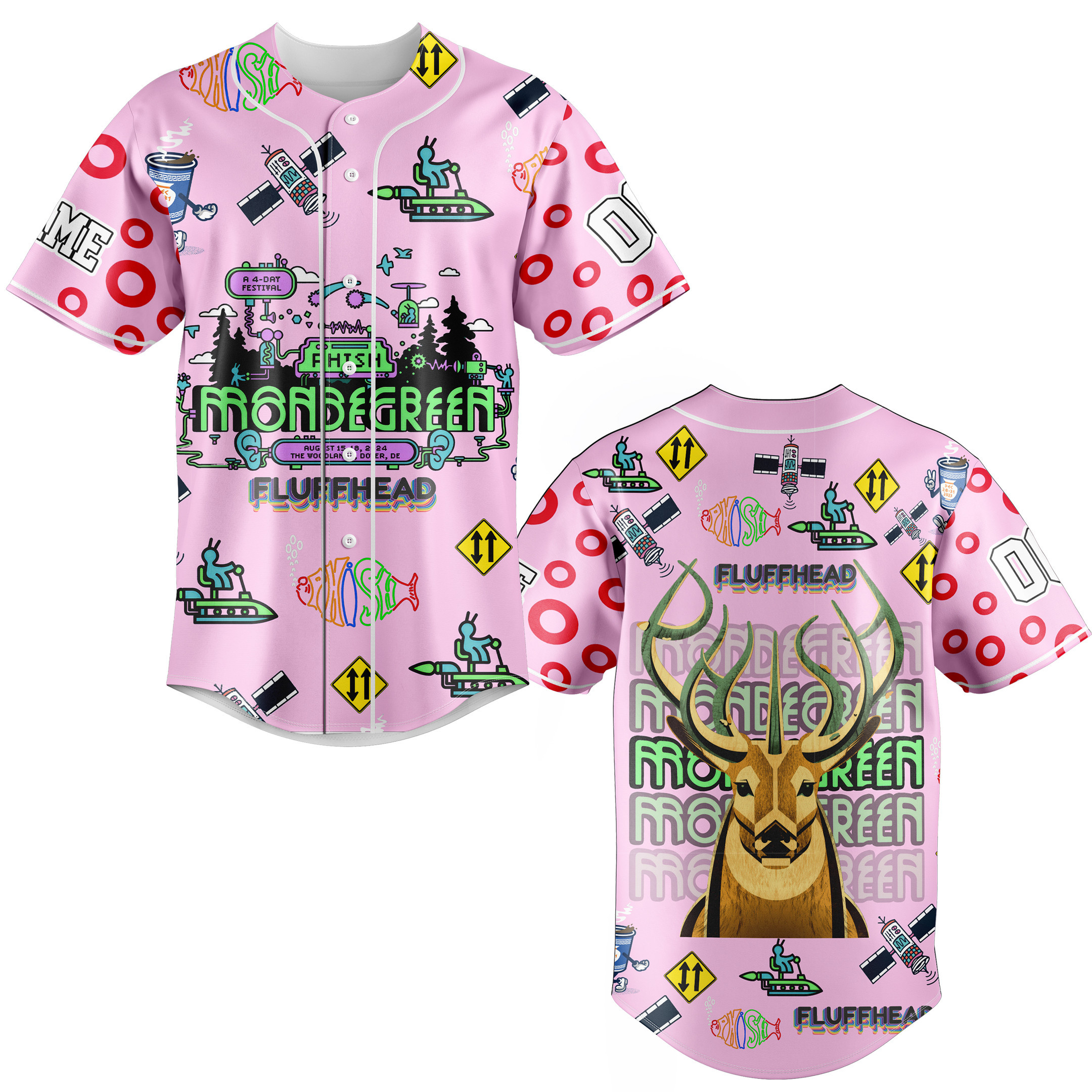 Phish Baseball Jersey For Fans