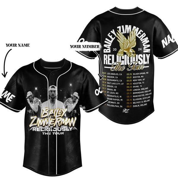 Bailey Zimmerman Baseball Jersey For Fans