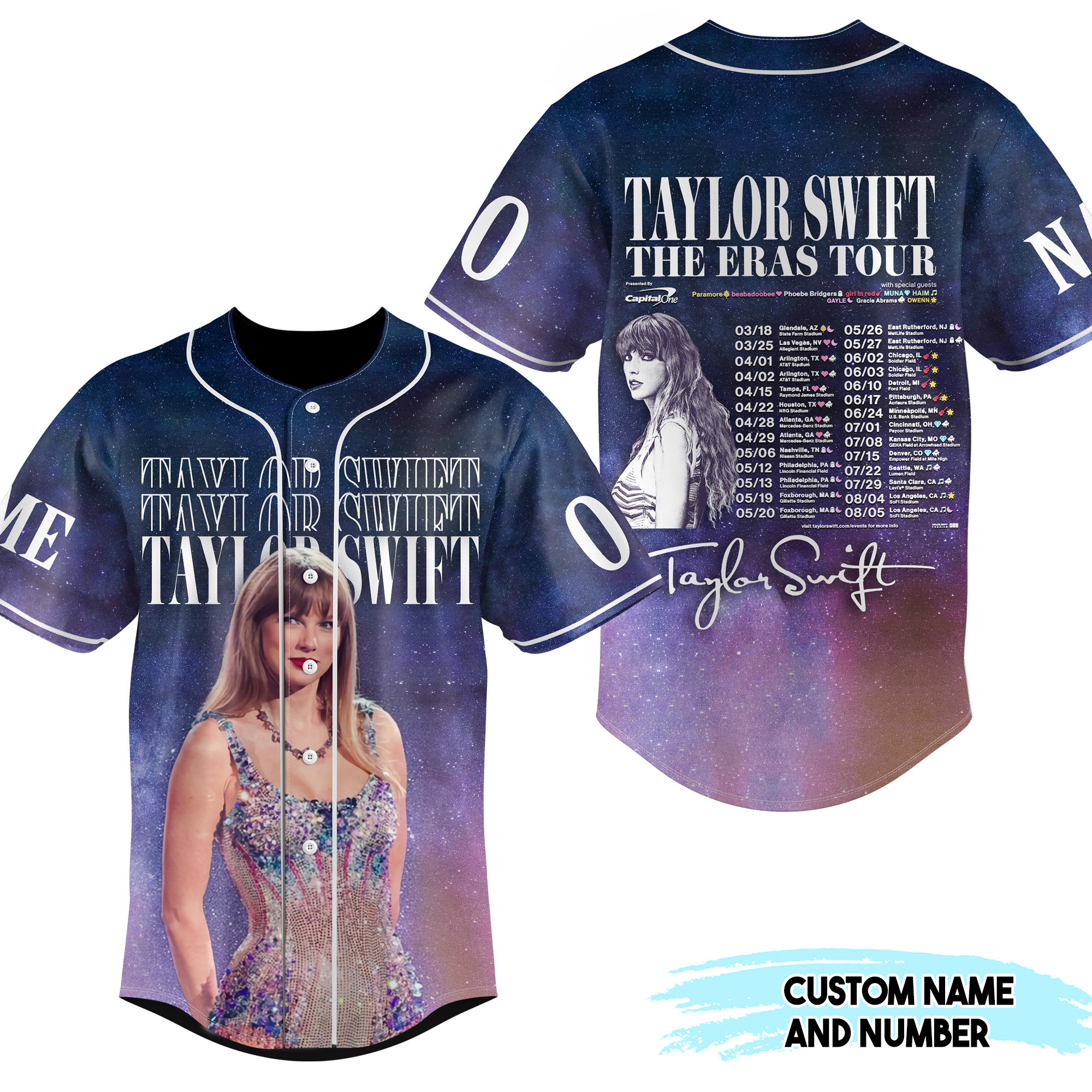Taylor Swift Baseball Jersey For Fans