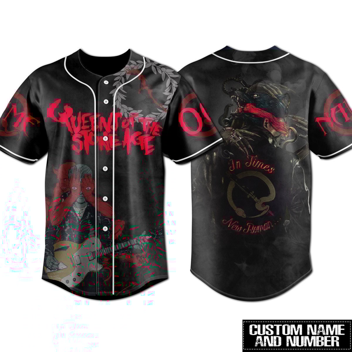 Queens Of The Stone Age Baseball Jersey For Fans