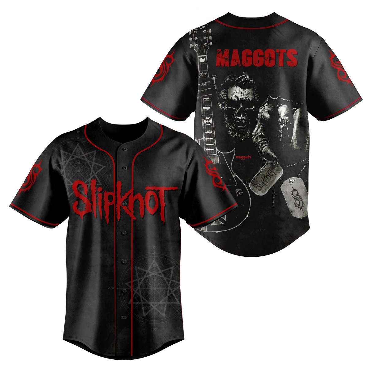 Slipknot Baseball Jersey For Fans