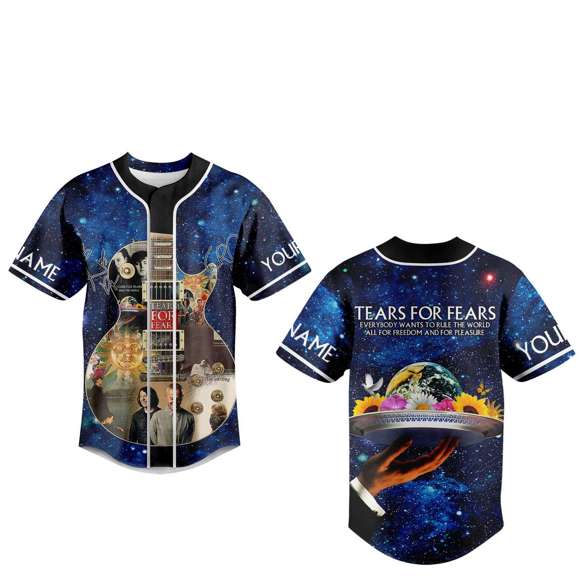 Tears For Fears Baseball Jersey For Fans
