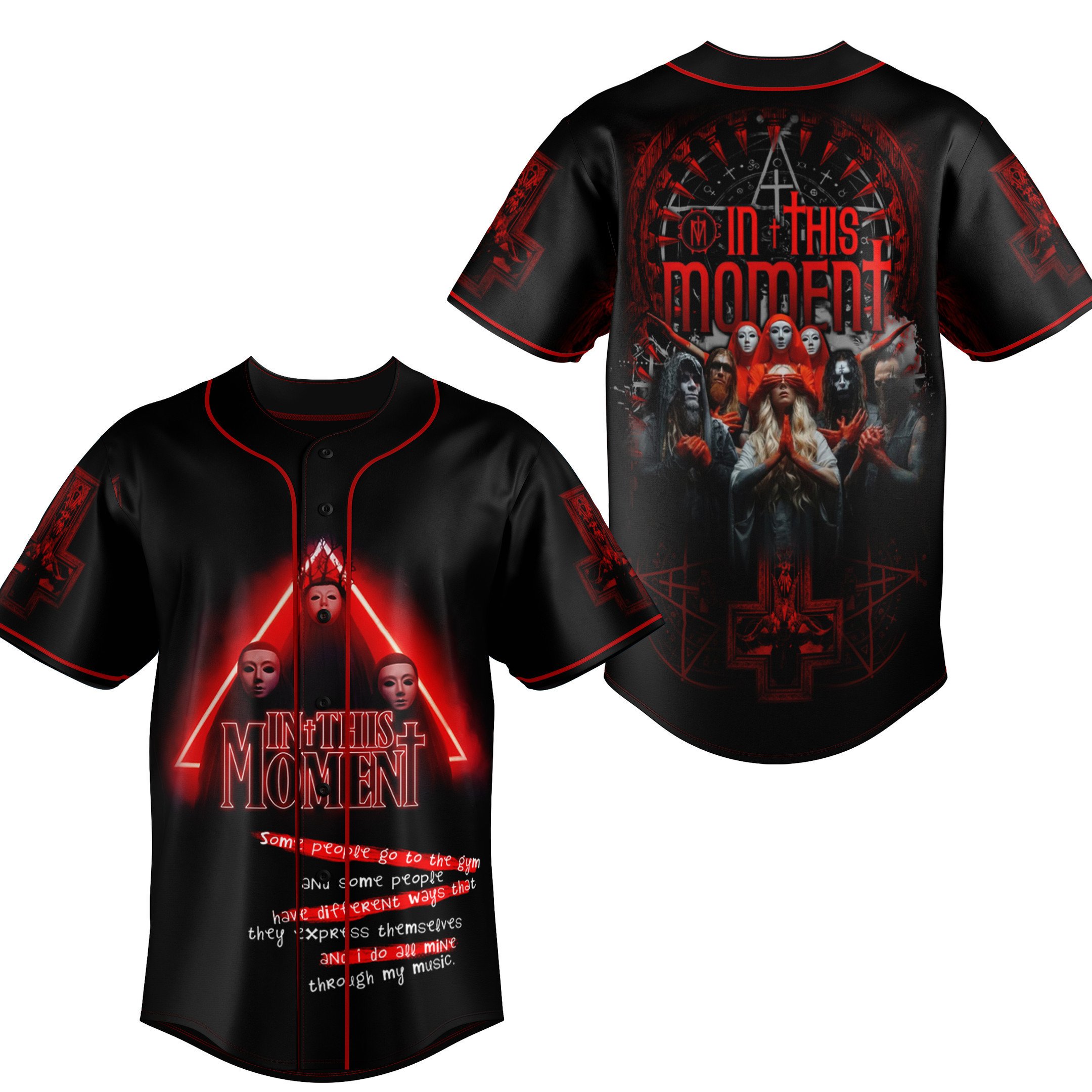 In This Moment Baseball Jersey For Fans