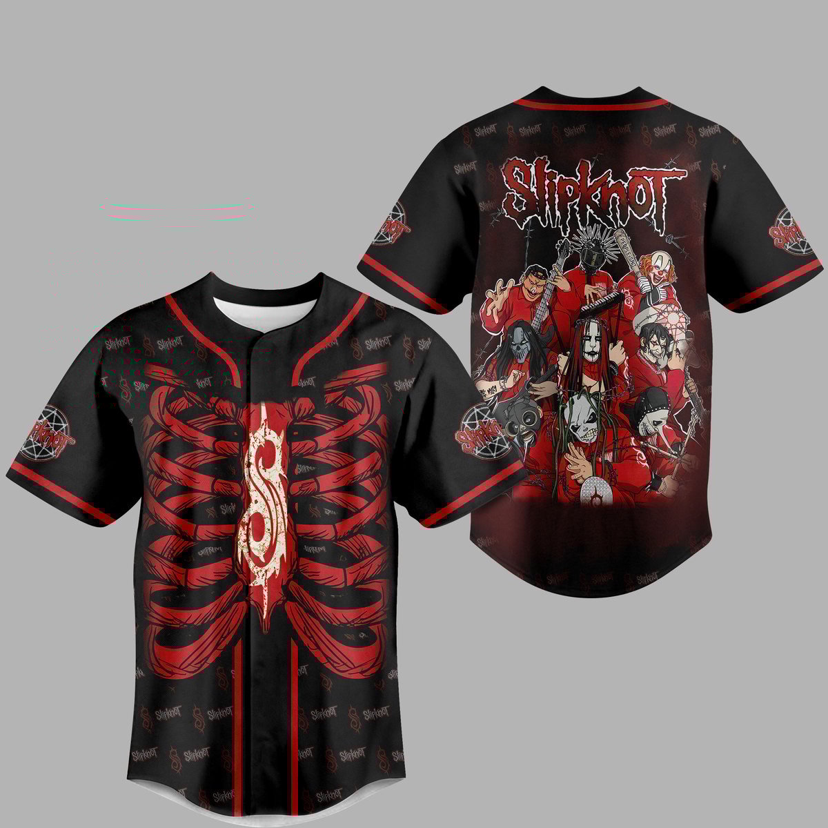 Slipknot Baseball Jersey For Fans
