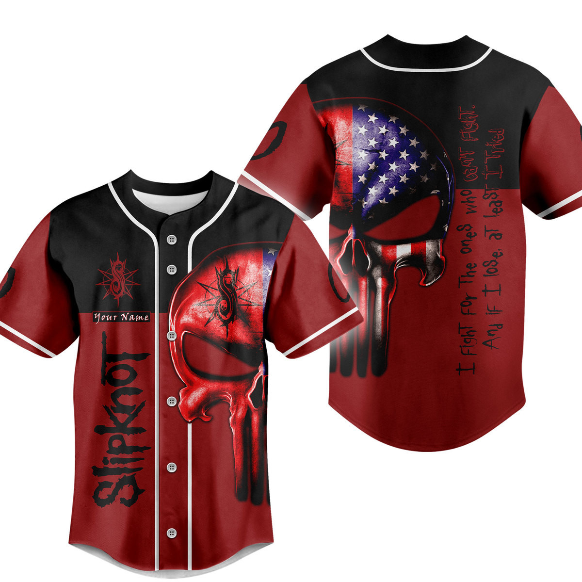 Slipknot Baseball Jersey For Fans