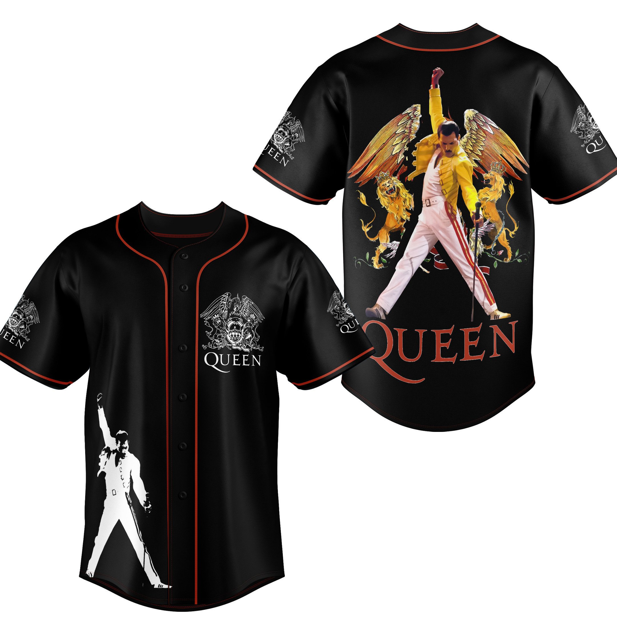 Queen Baseball Jersey For Fans