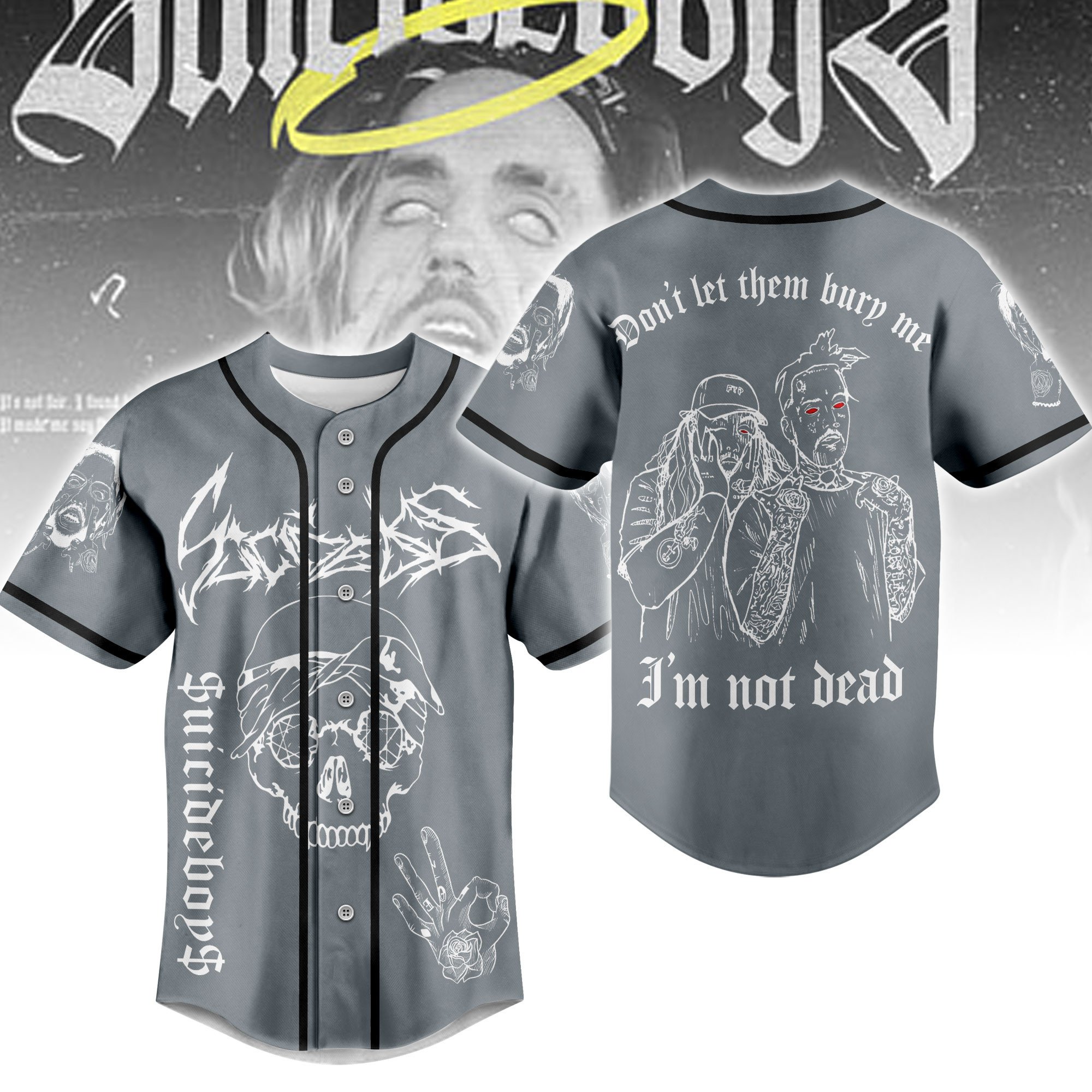 Suicideboys Baseball Jersey For Fans
