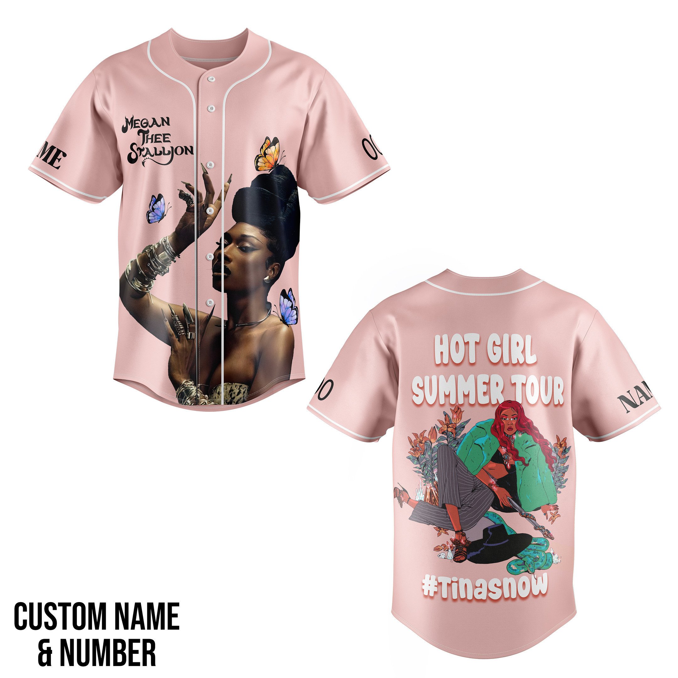 Megan Thee Stallion Baseball Jersey For Fans