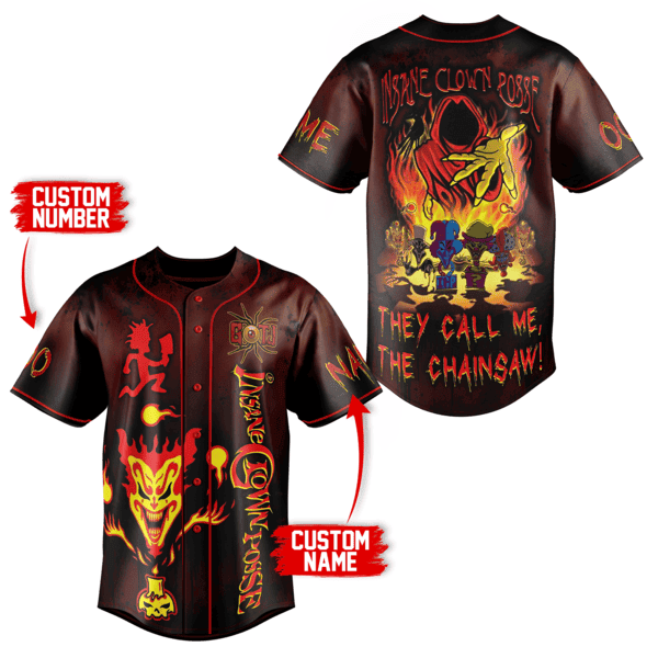 Insane Clown Posse Baseball Jersey For Fans