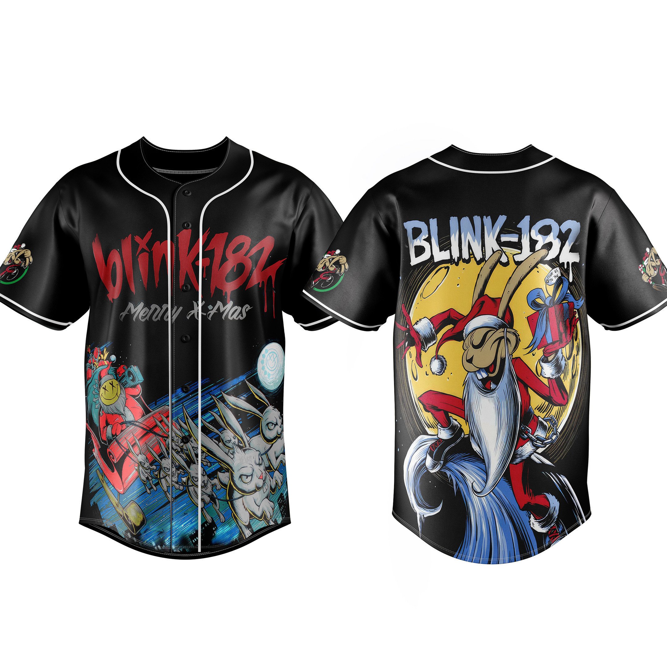 Blink 182Baseball Jersey For Fans