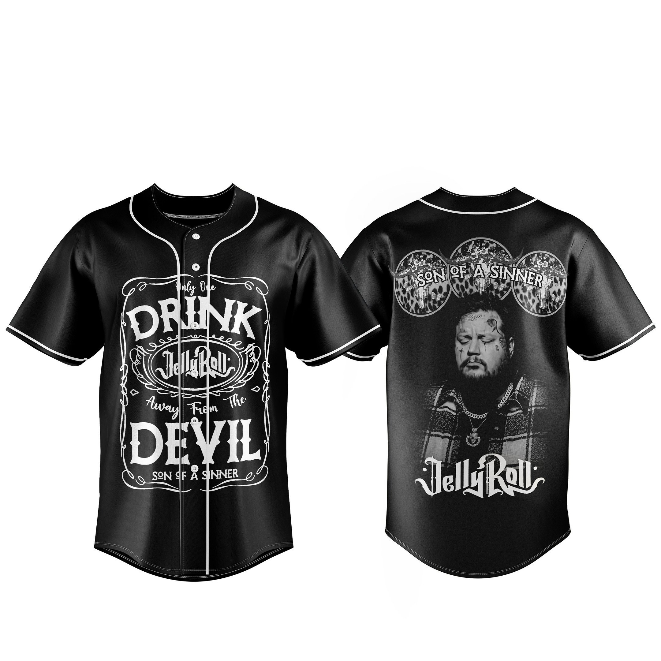 Jelly Roll Baseball Jersey For Fans