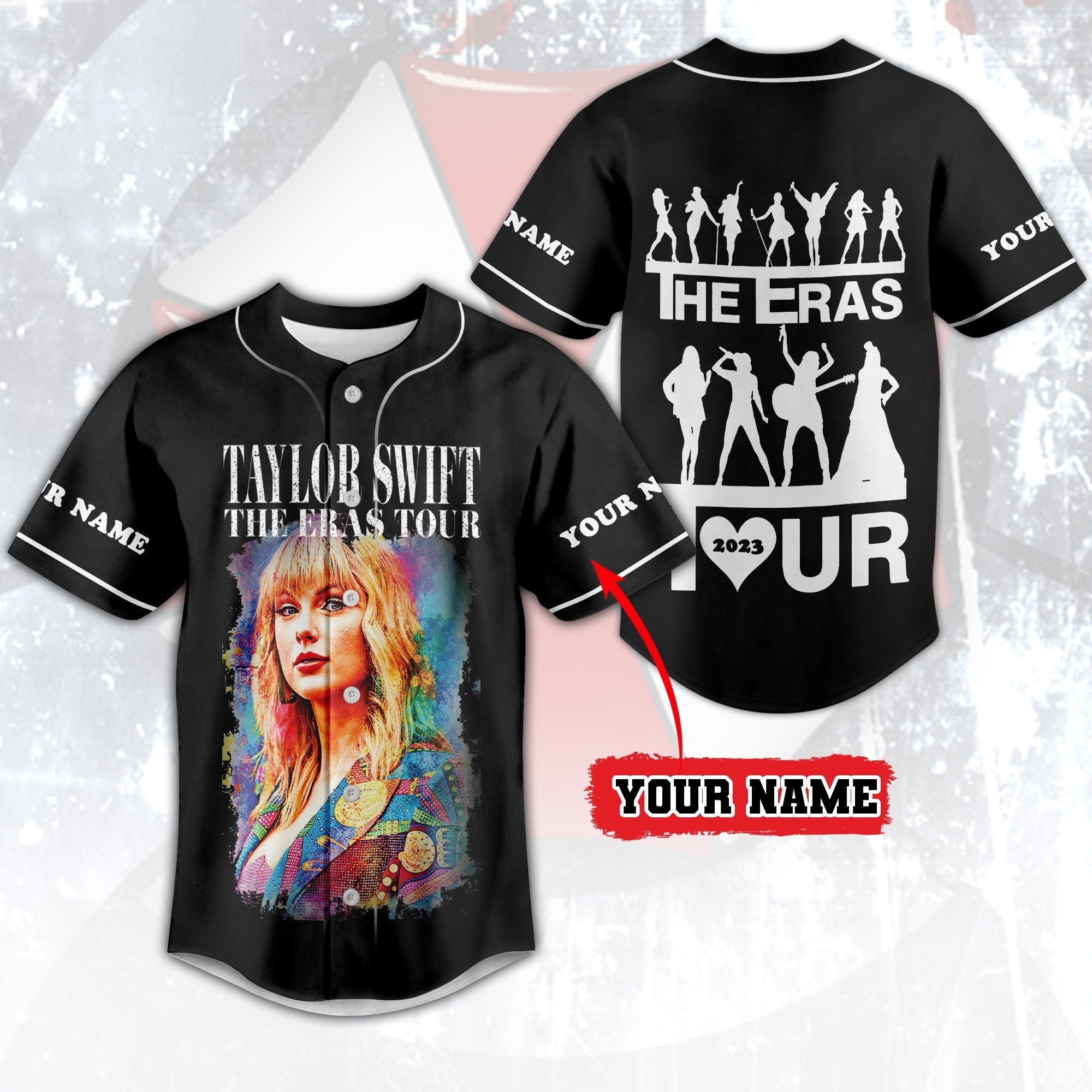 Taylor Swift Baseball Jersey For Fans