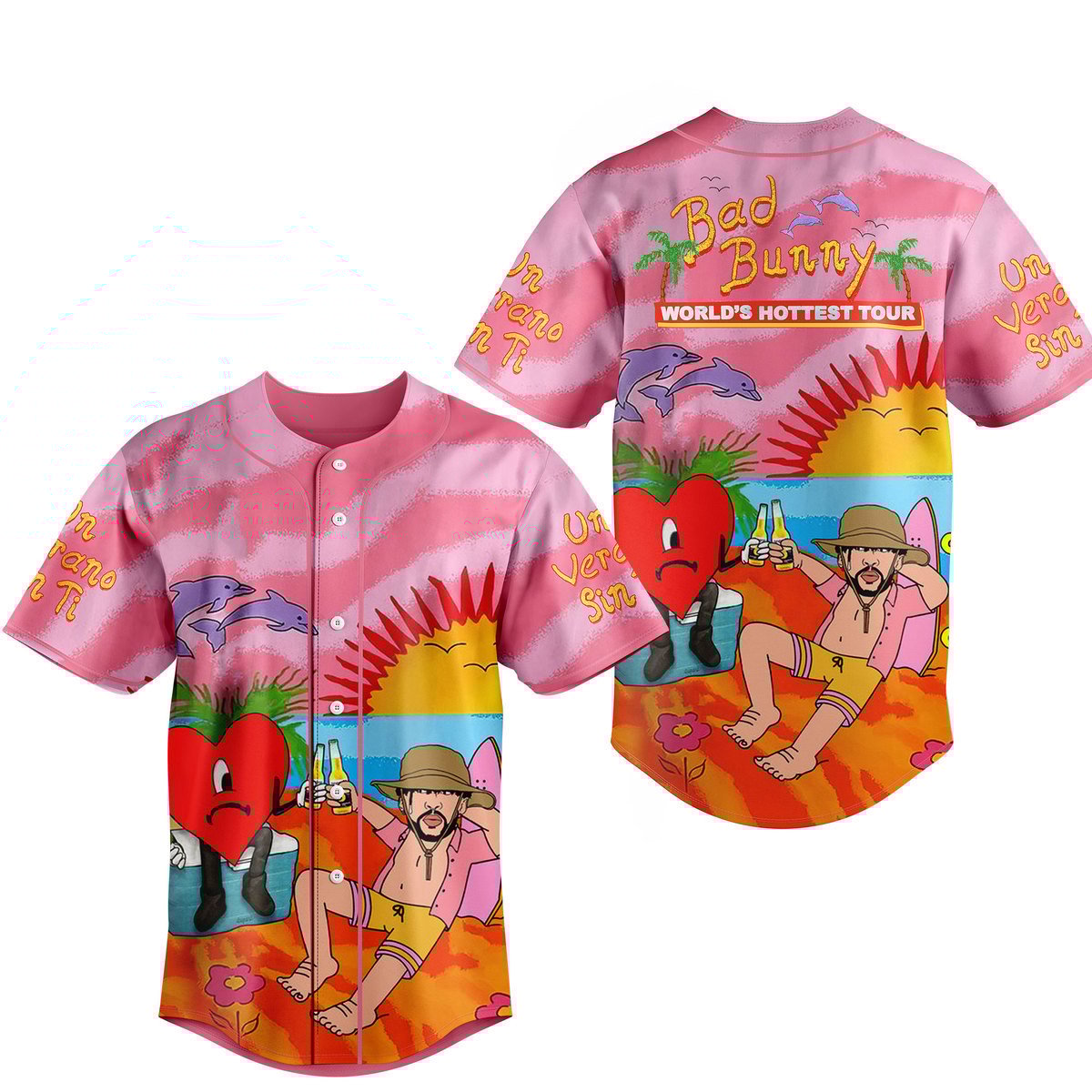 Bad Bunny Baseball Jersey For Fans