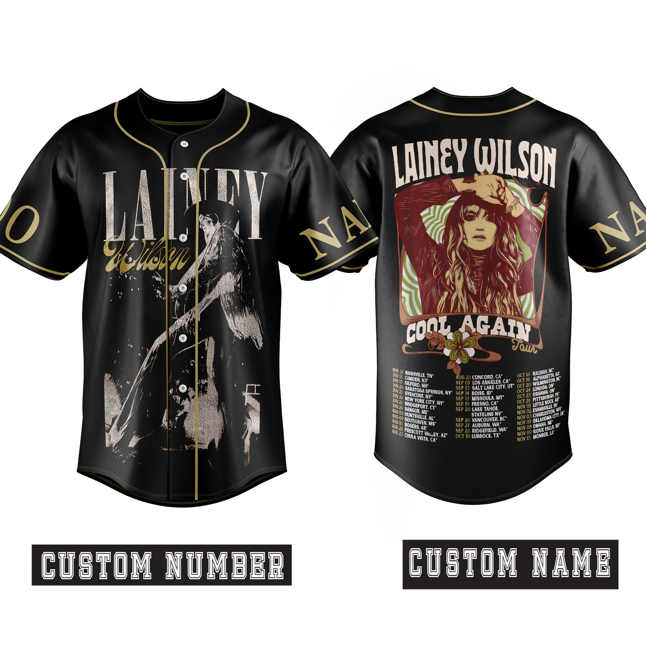 Lainey Wilson Baseball Jersey For Fans